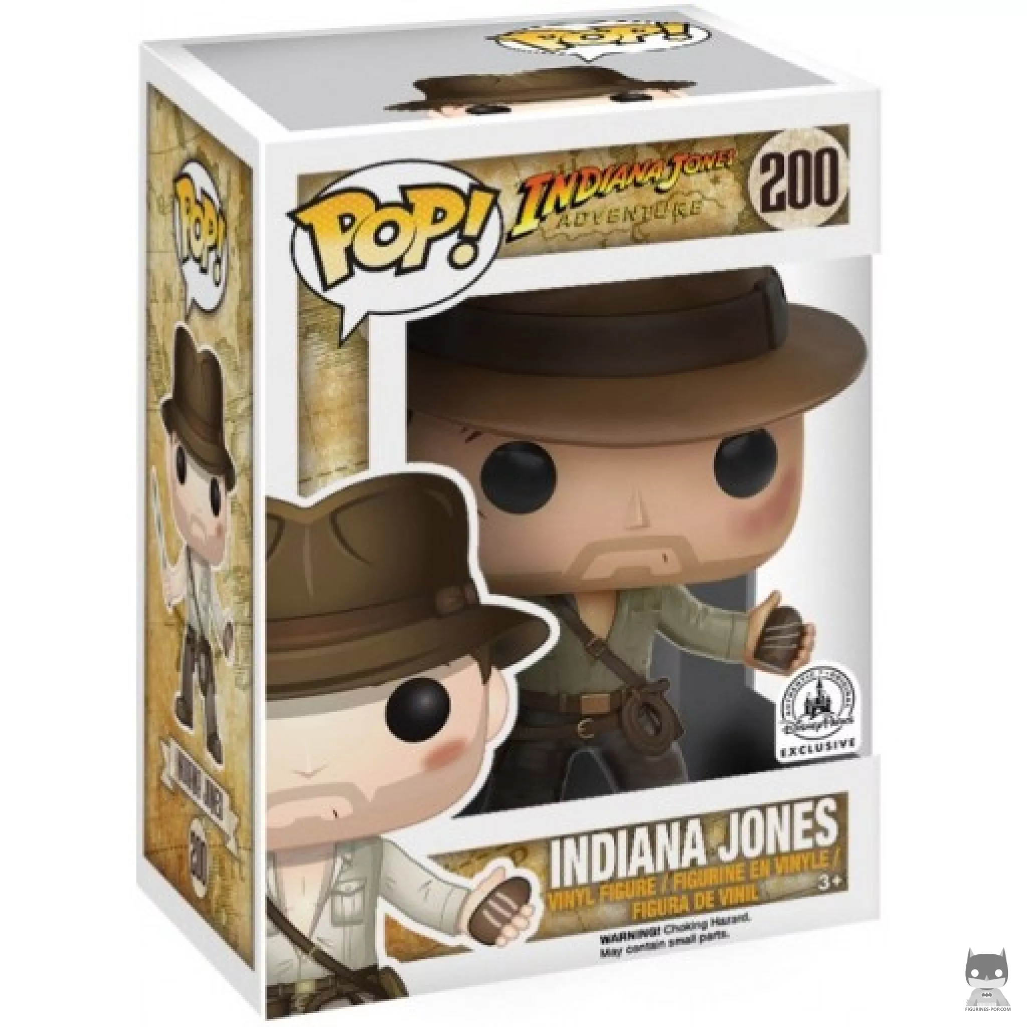 Figura Funko Pop! Indiana Jones con machete en su caja