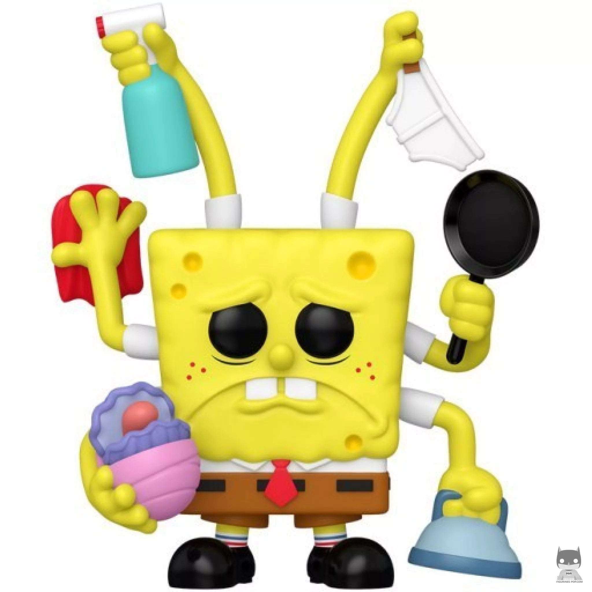 Figura Funko Pop! Bob Esponja limpiando (Bob Esponja)