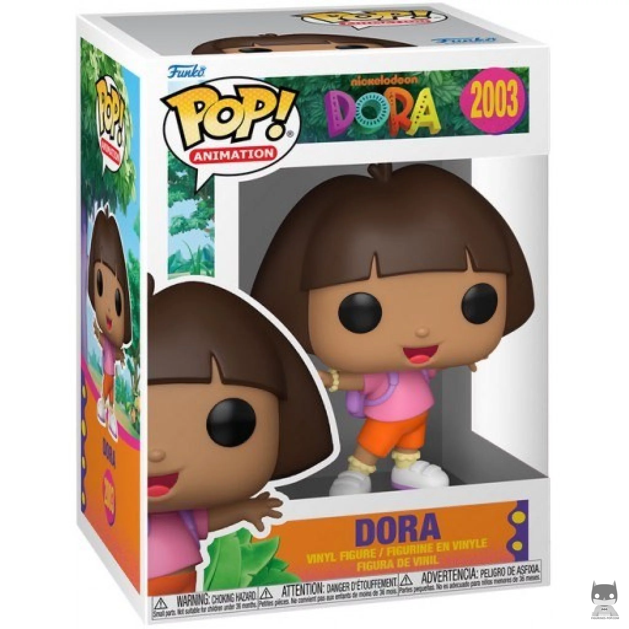 Figura Funko Pop! Dora en su caja