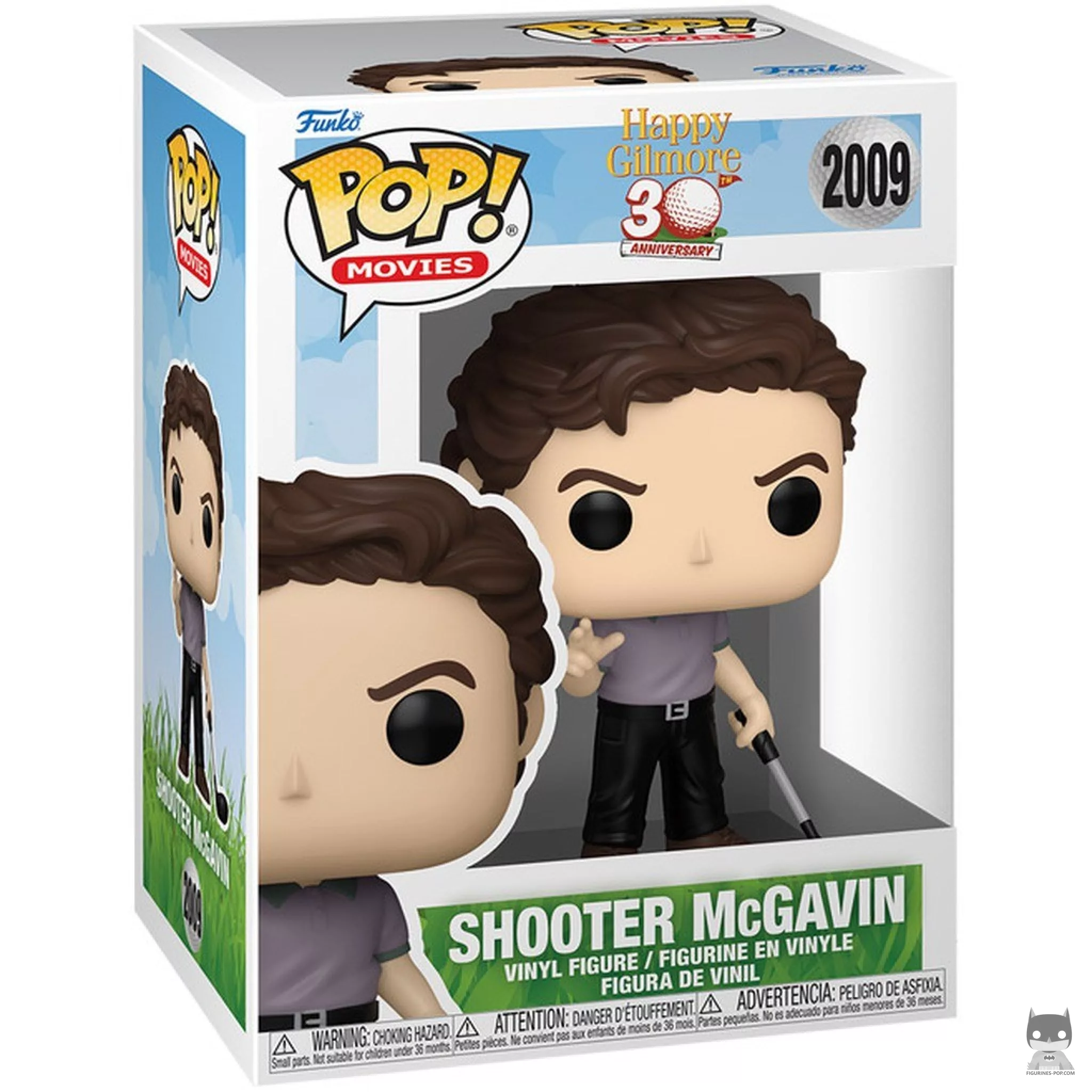 Figura Funko Pop! Shooter McGavin en su caja