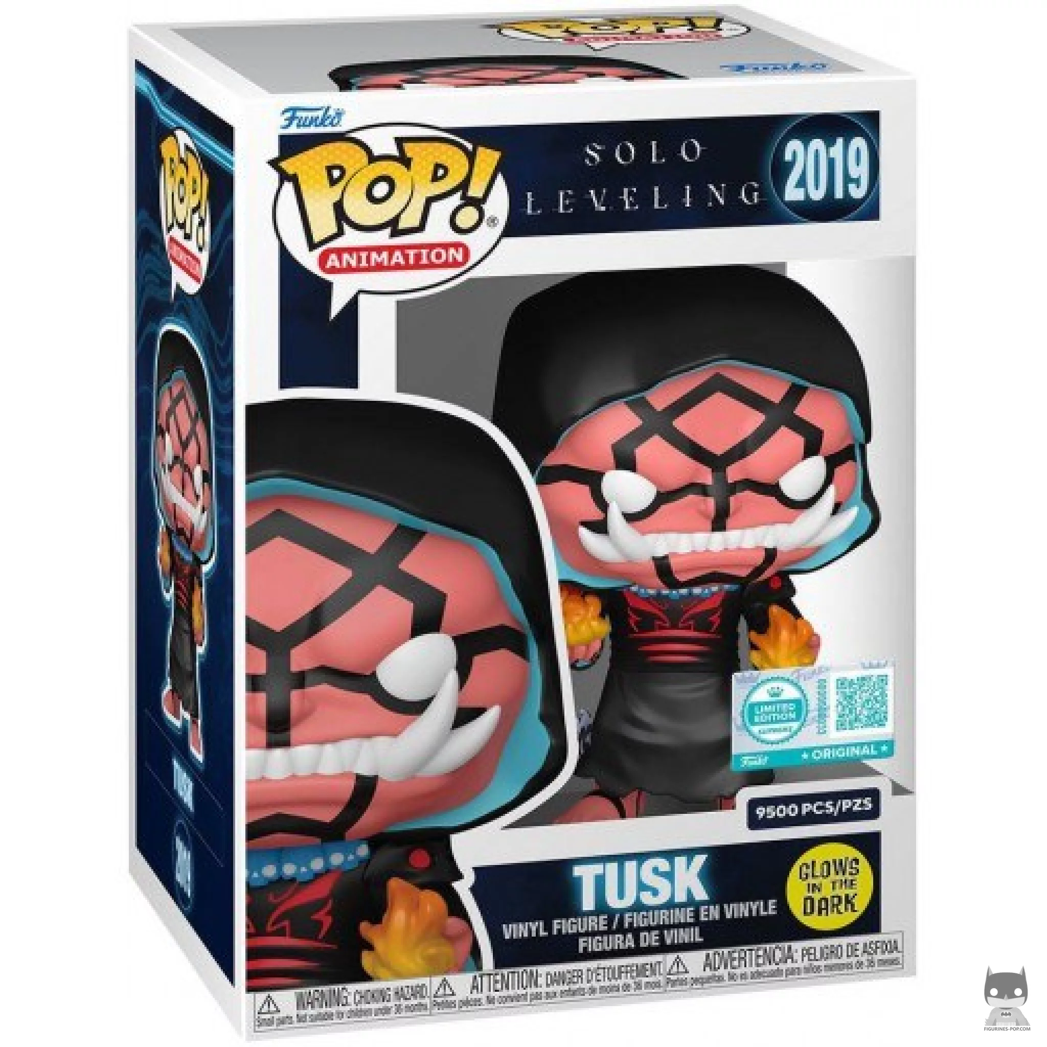 Figura Funko Pop! Tusk (Brilla en la oscuridad) en su caja