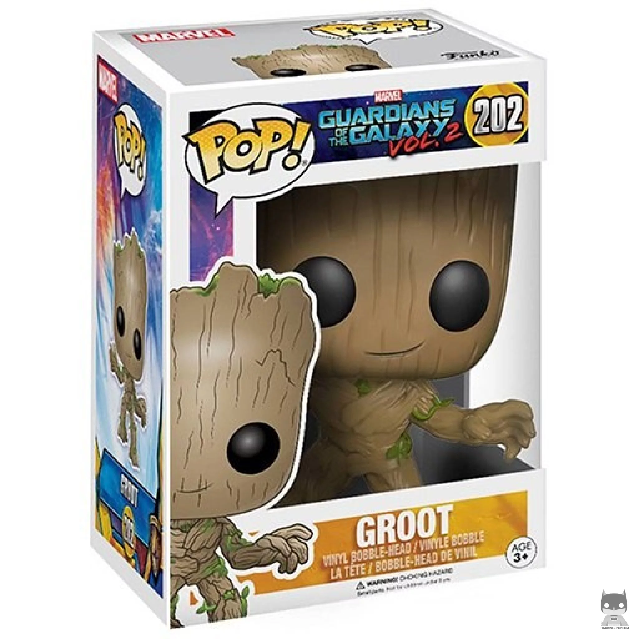 Figura Funko Pop! Groot (Supersized) en su caja