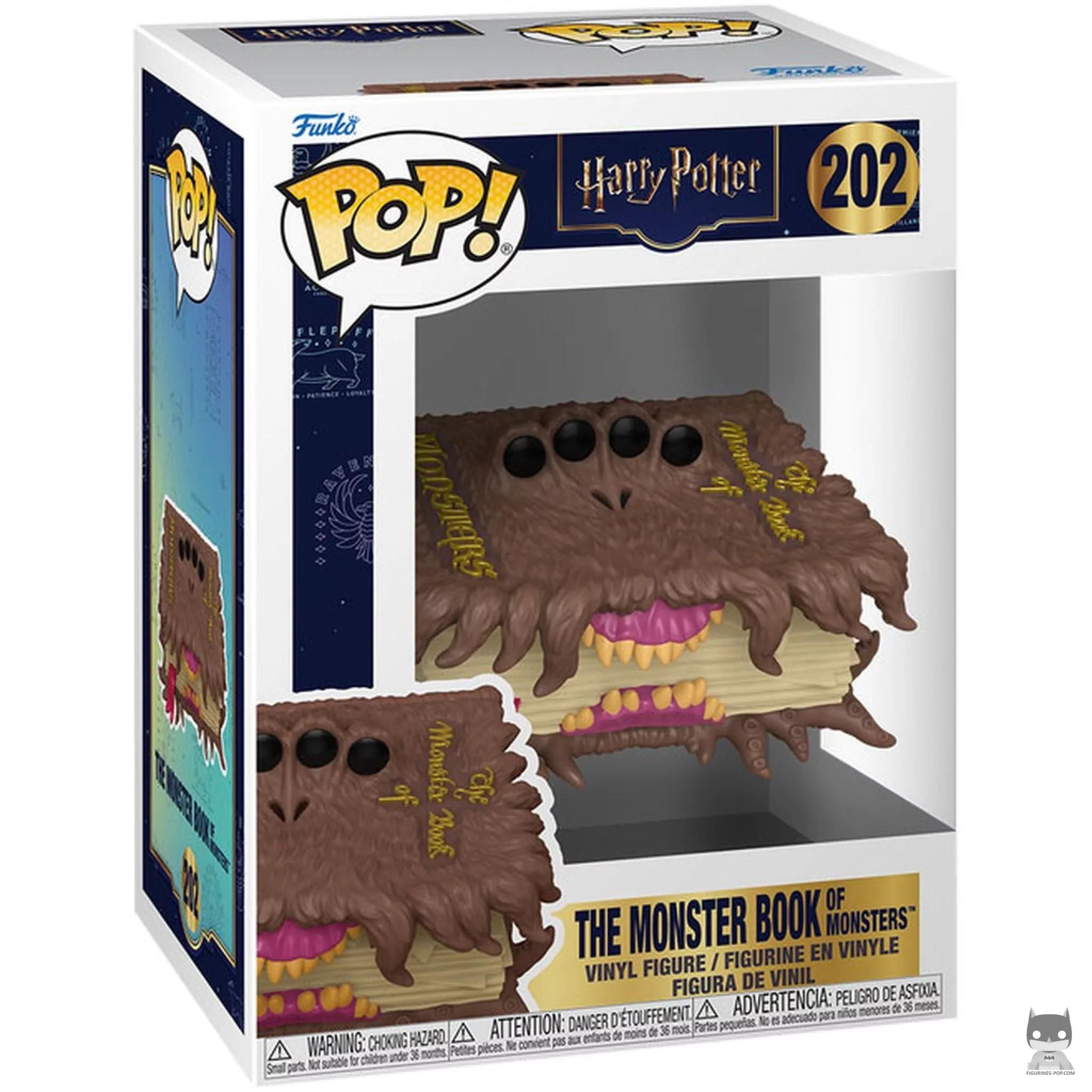 Figura Funko Pop! El monstruoso libro de los monstruos en su caja