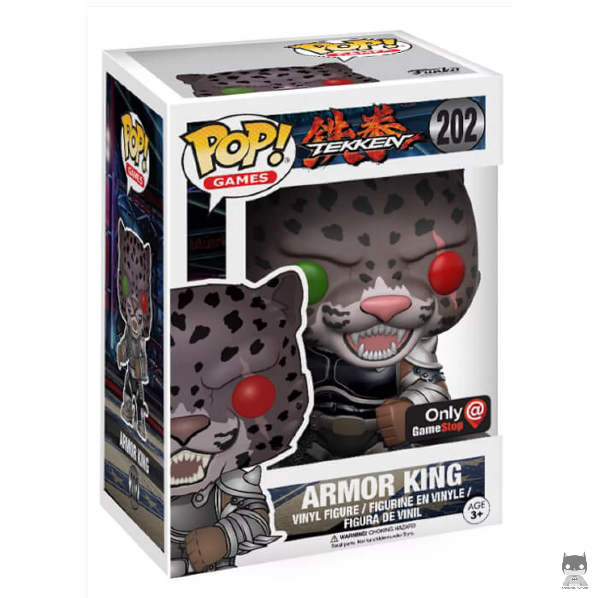 Figura Funko Pop! Armor King en su caja