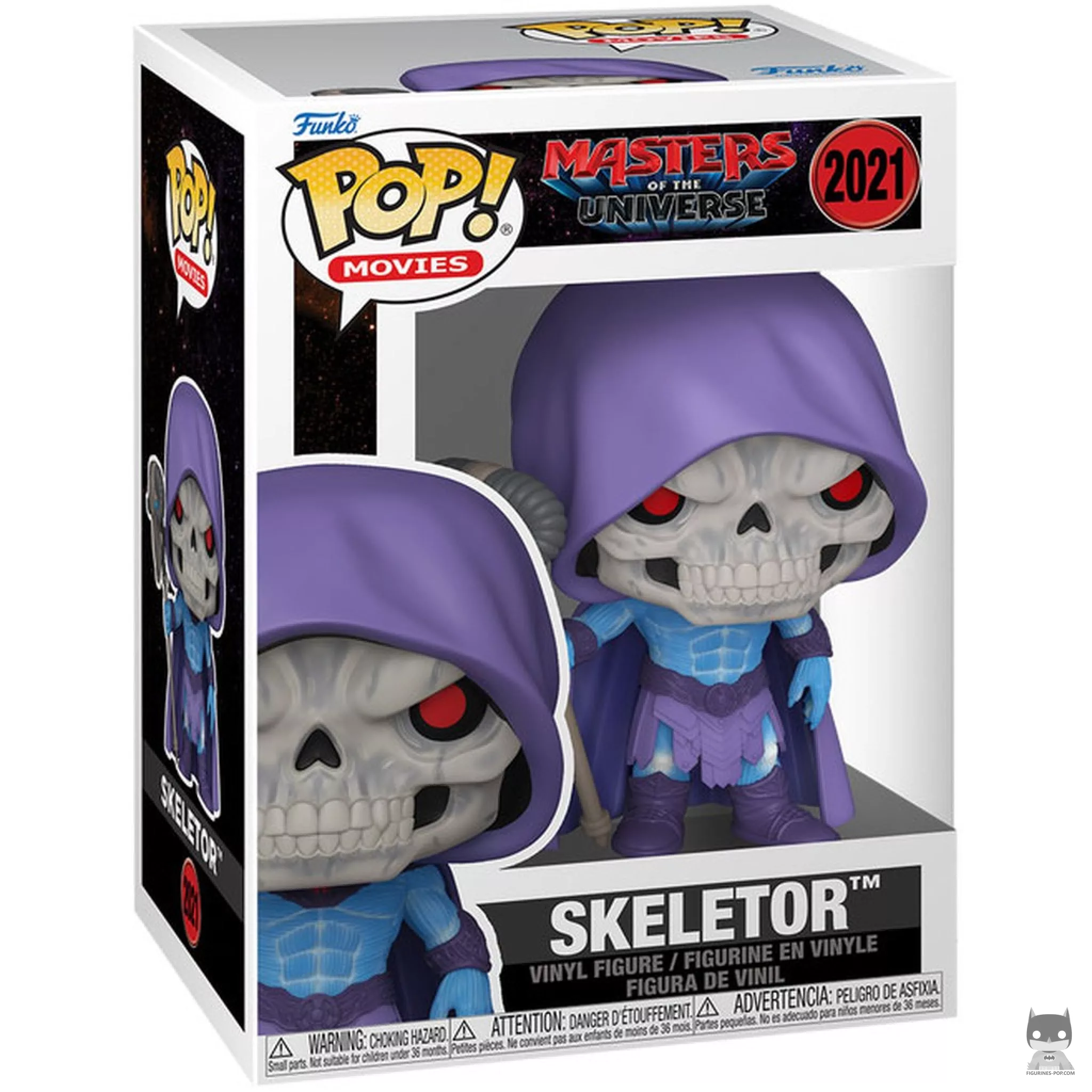 Figura Funko Pop! Skeletor en su caja