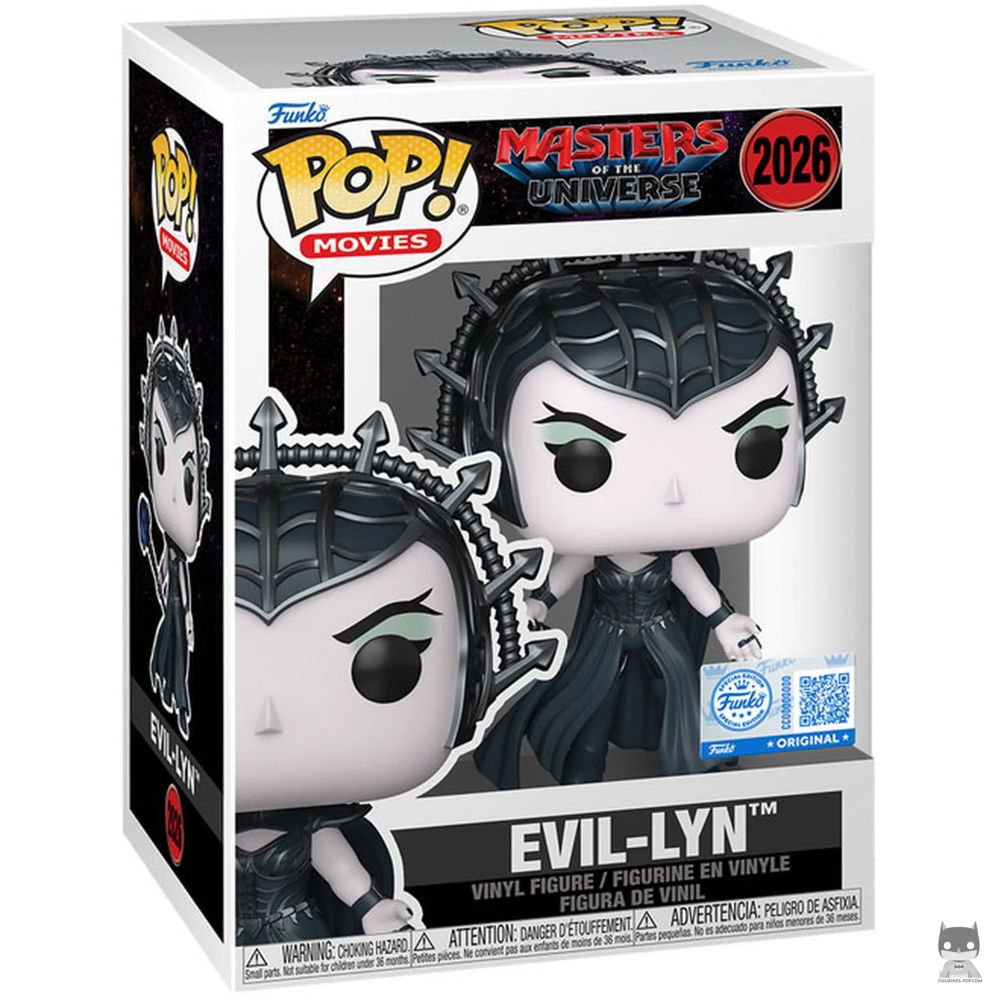Figura Funko Pop! Evil-Lyn en su caja