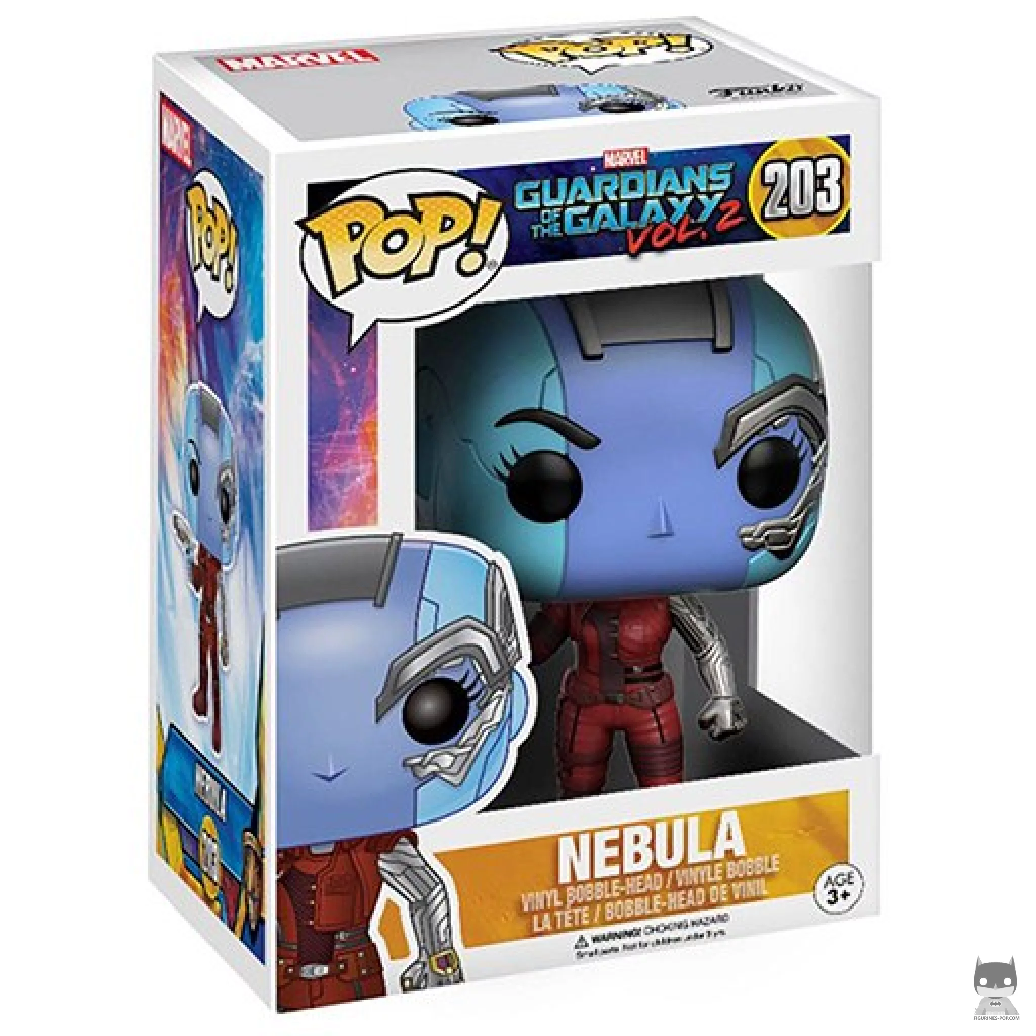 Figura Funko Pop! Nebula en su caja