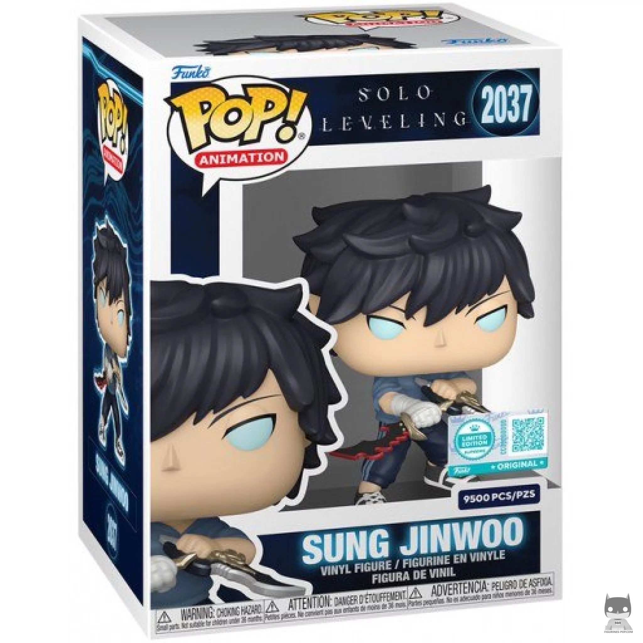 Figura Funko Pop! Sung Jinwoo en su caja