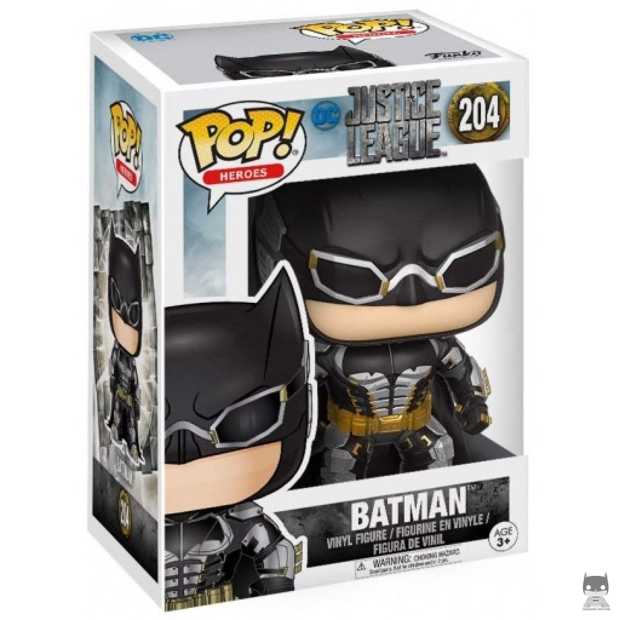 Figura Funko Pop! Batman táctico en su caja