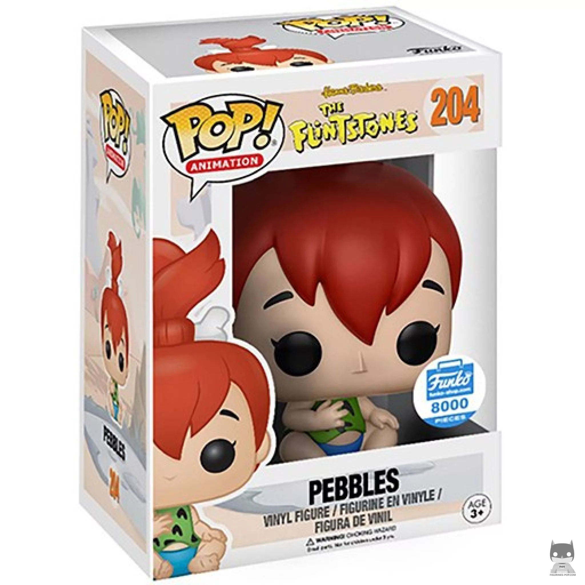 Figura Funko Pop! Pebbles Picapiedra en su caja