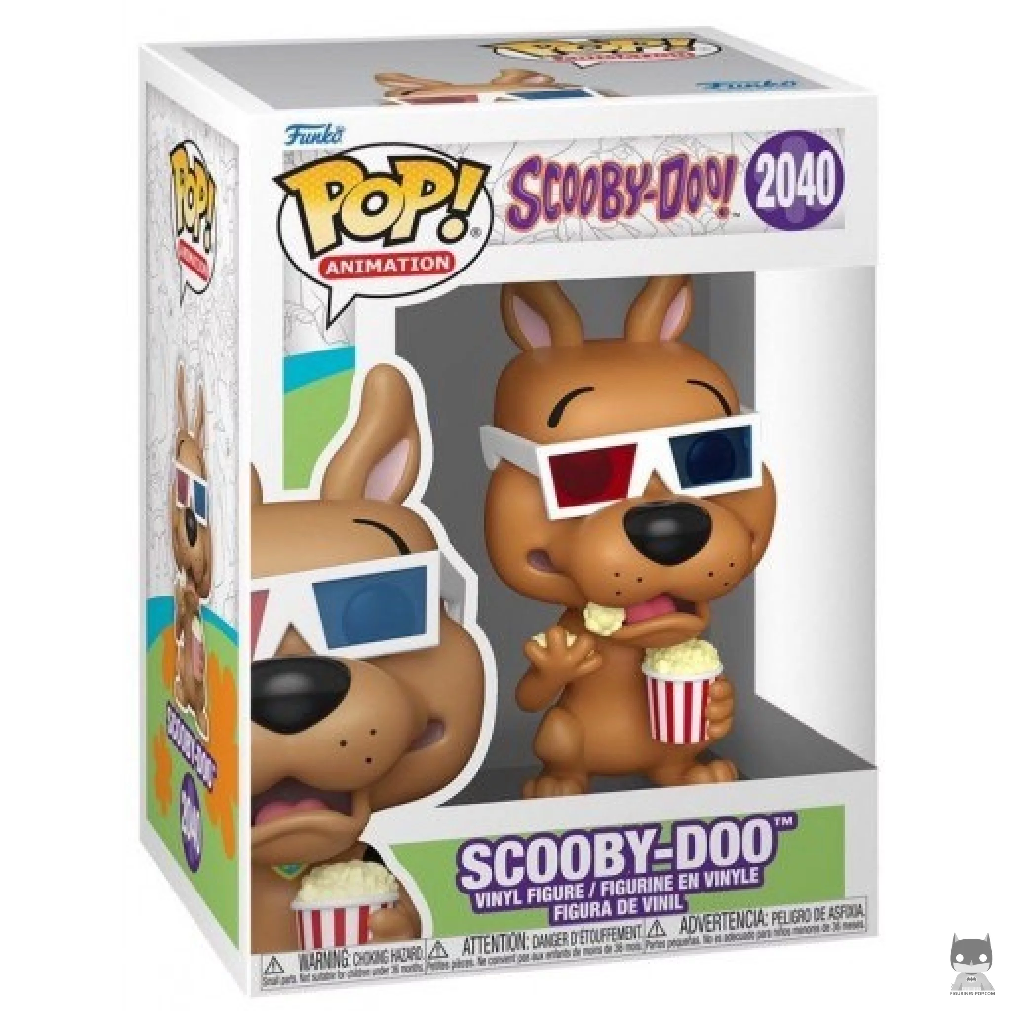 Figura Funko Pop! Scooby-Doo en su caja
