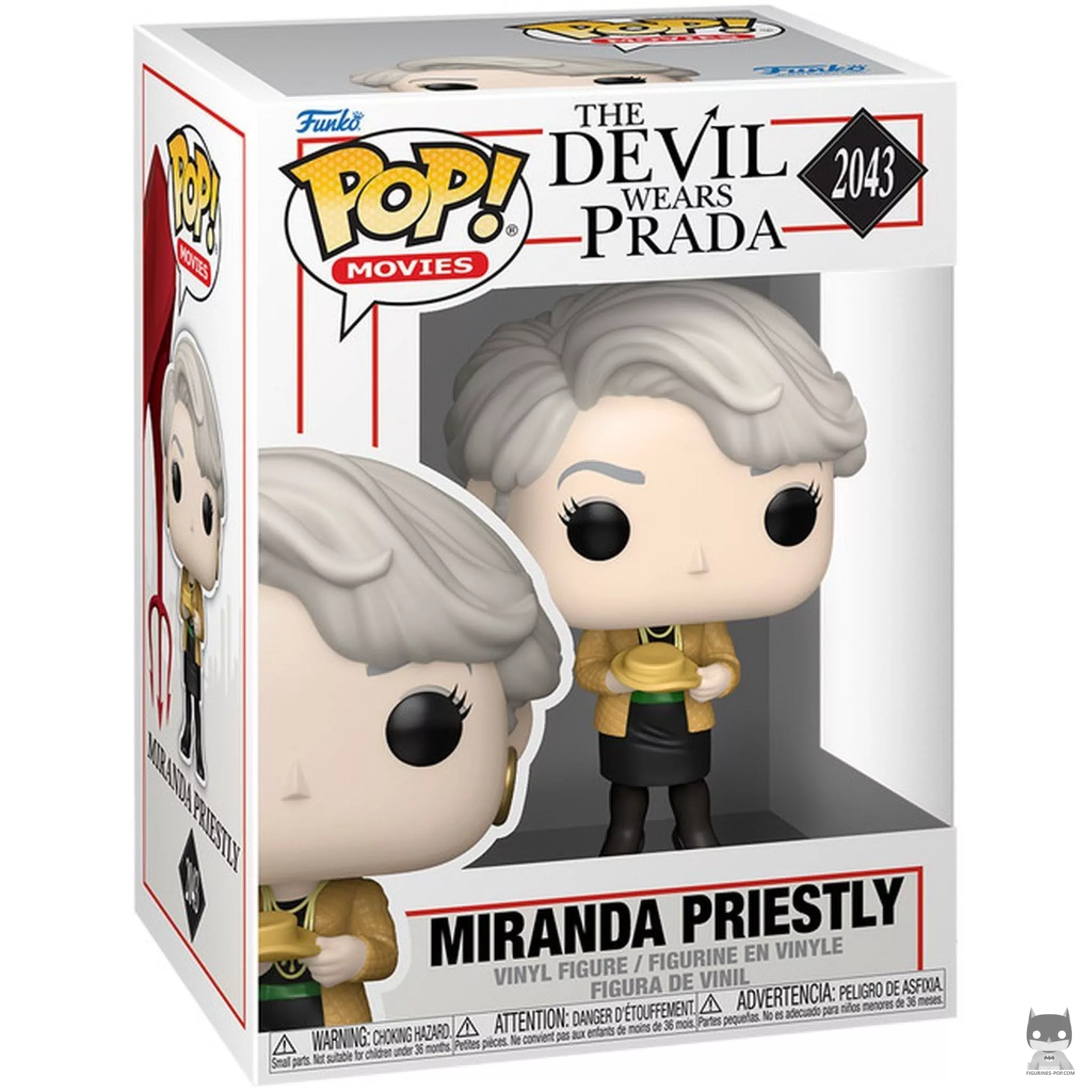 Figura Funko Pop! Miranda Priestly en su caja