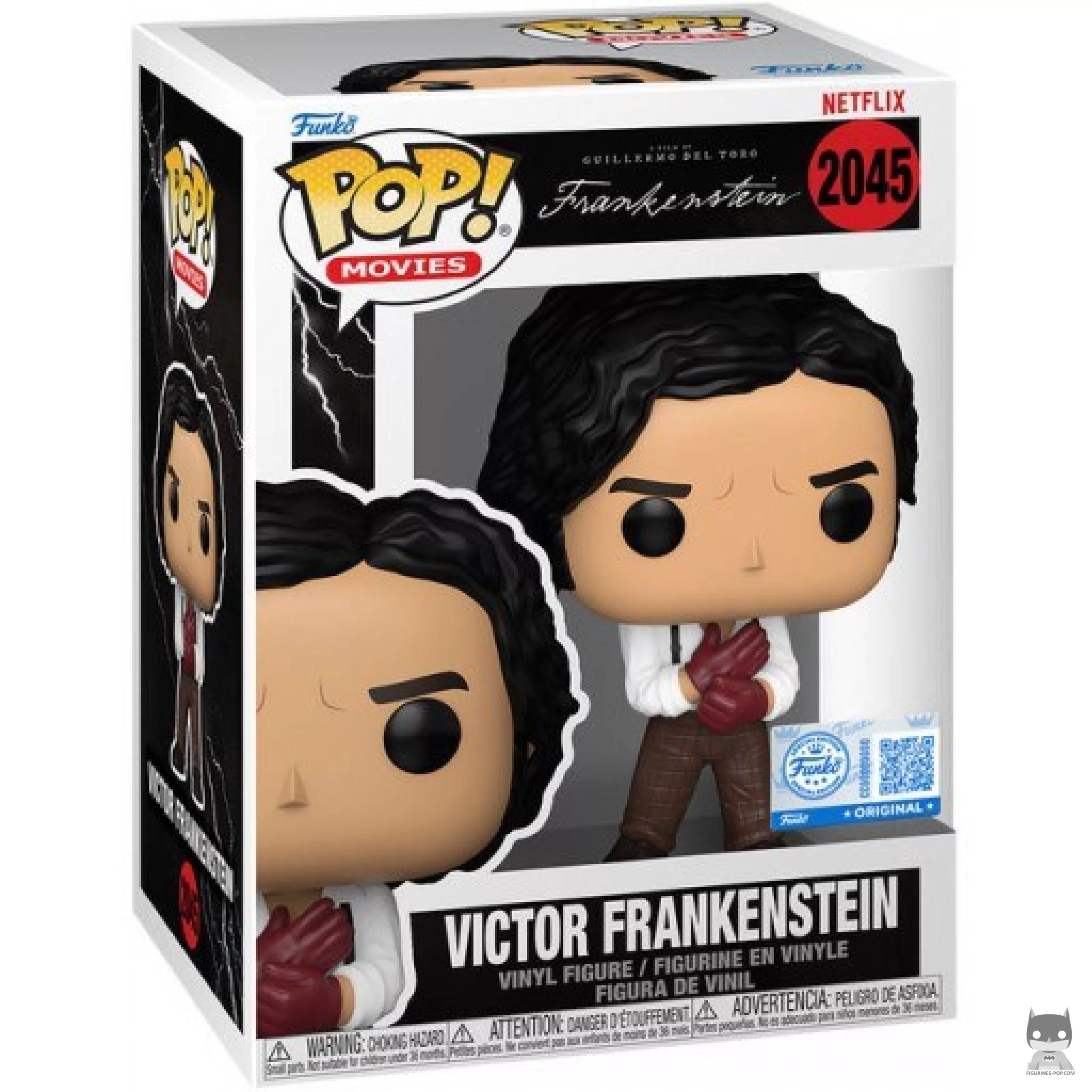 Figura Funko Pop! Victor Frankenstein en su caja