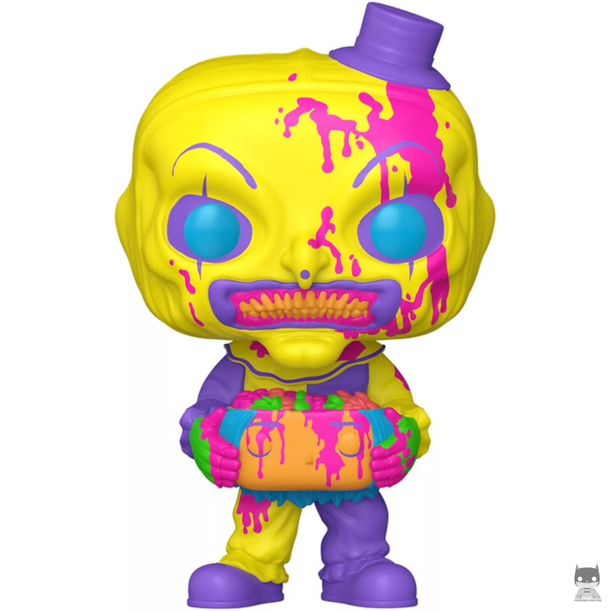 Figura Funko Pop! Art el Payaso con cabeza (Luz negra) (Terrifier)