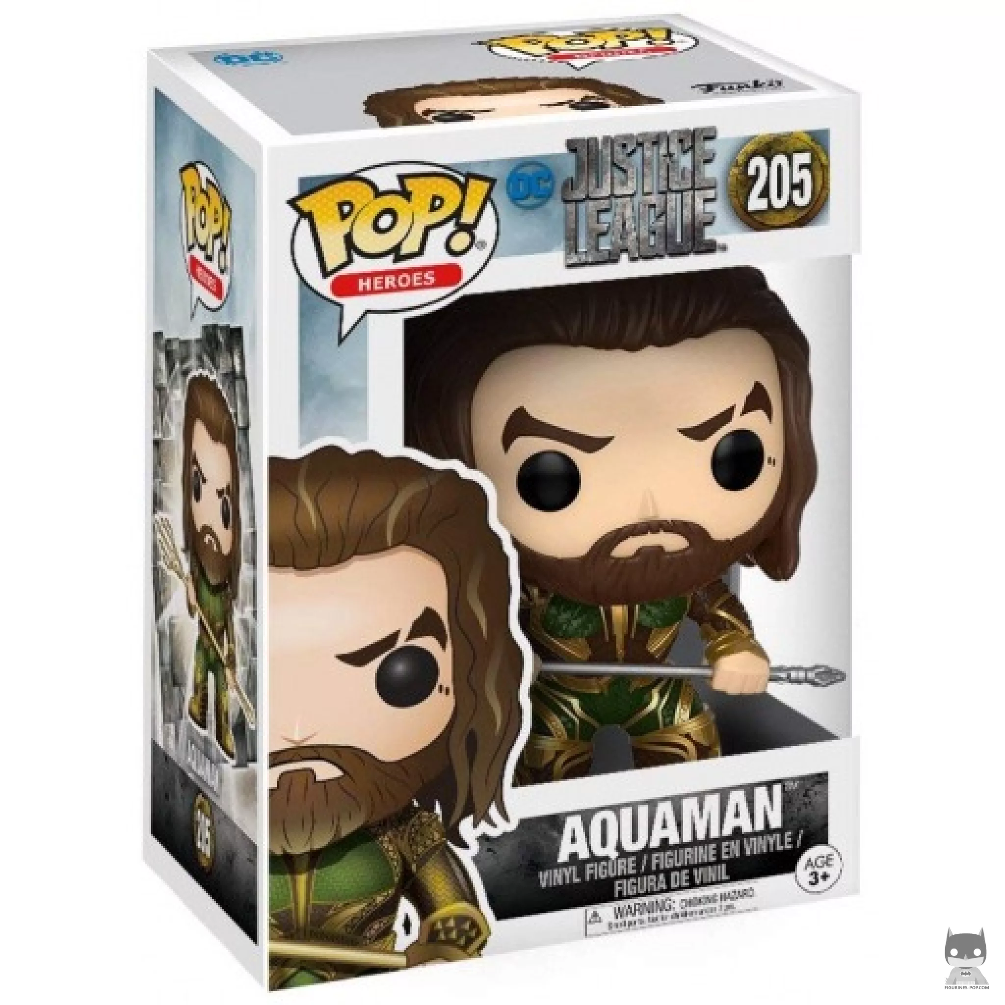 Figura Funko Pop! Aquaman en su caja