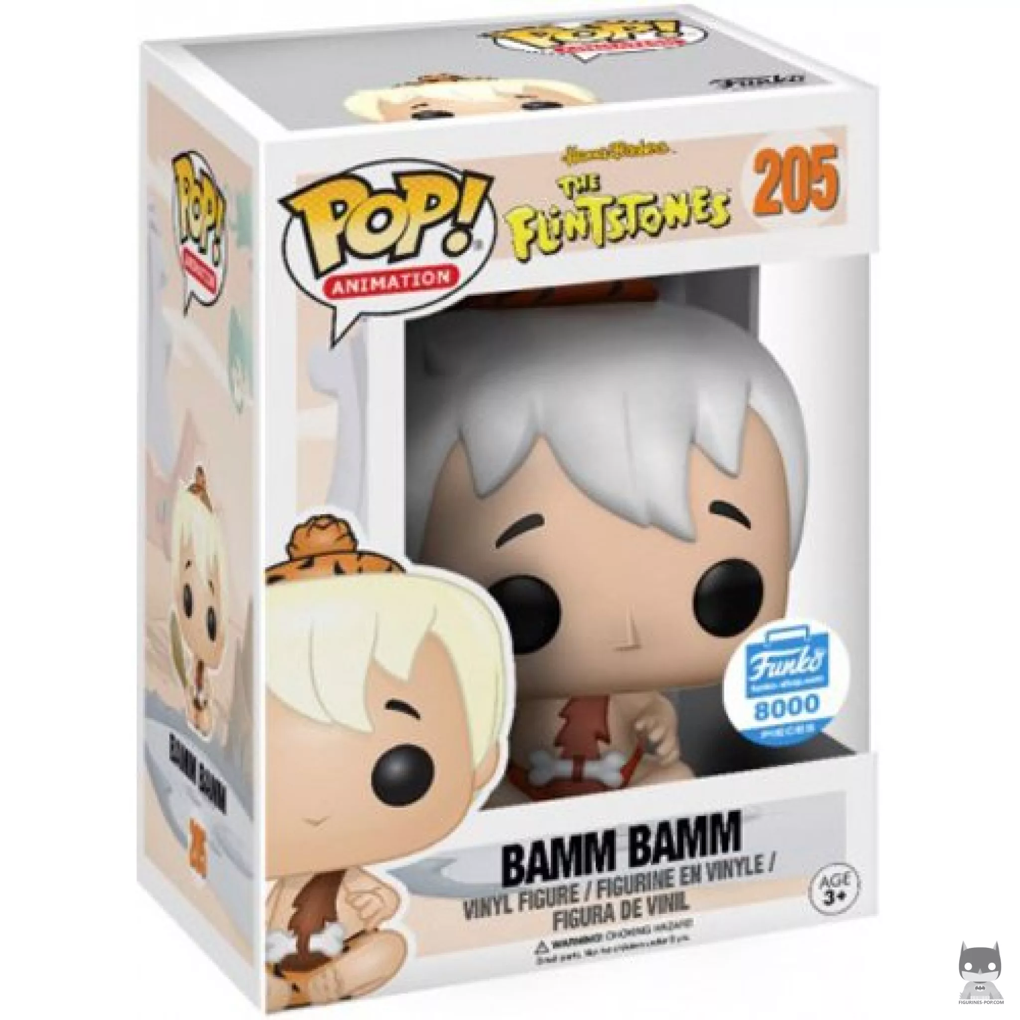 Figura Funko Pop! Bam-Bam en su caja