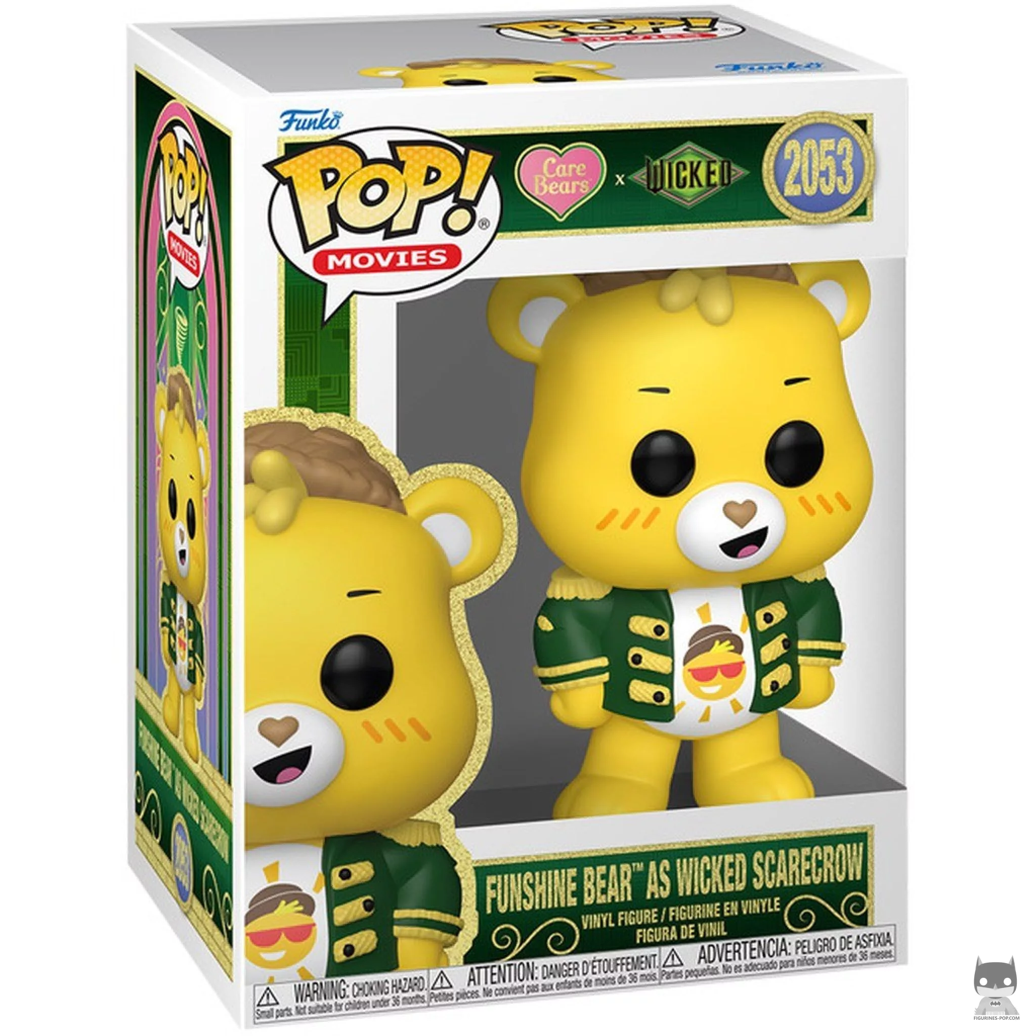 Figura Funko Pop! Divertosito como el Espantapájaros de Wicked en su caja