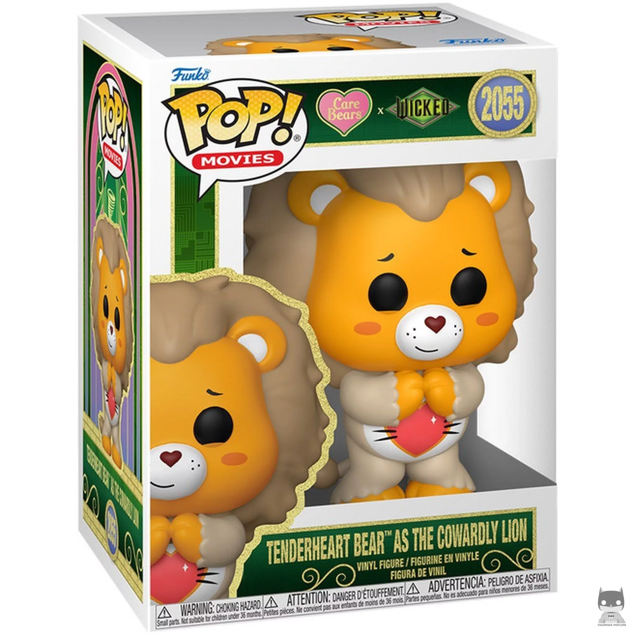 Figura Funko Pop! Tiernosito como el León Cobarde en su caja