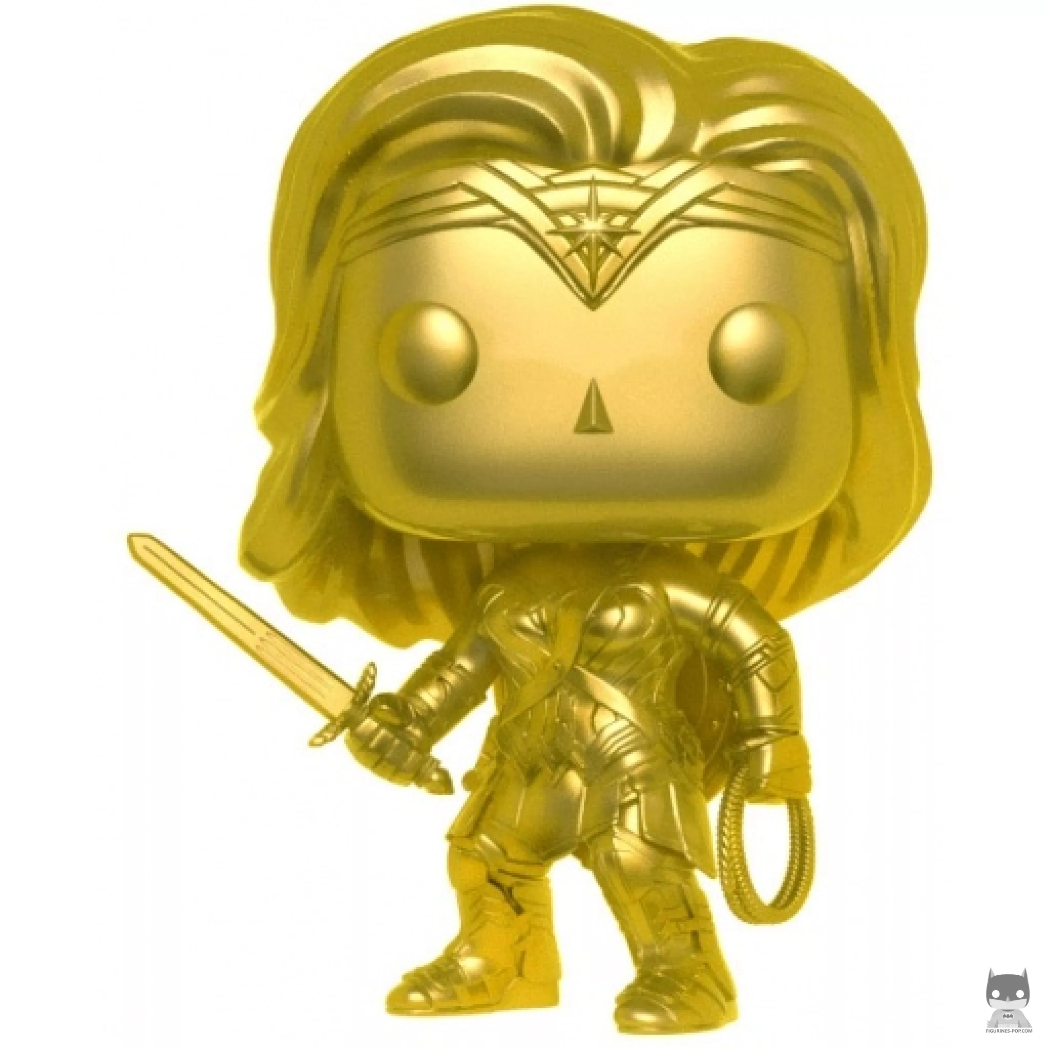 Figura Funko Pop! Wonder Woman (Dorado) (Liga de la Justicia (película))