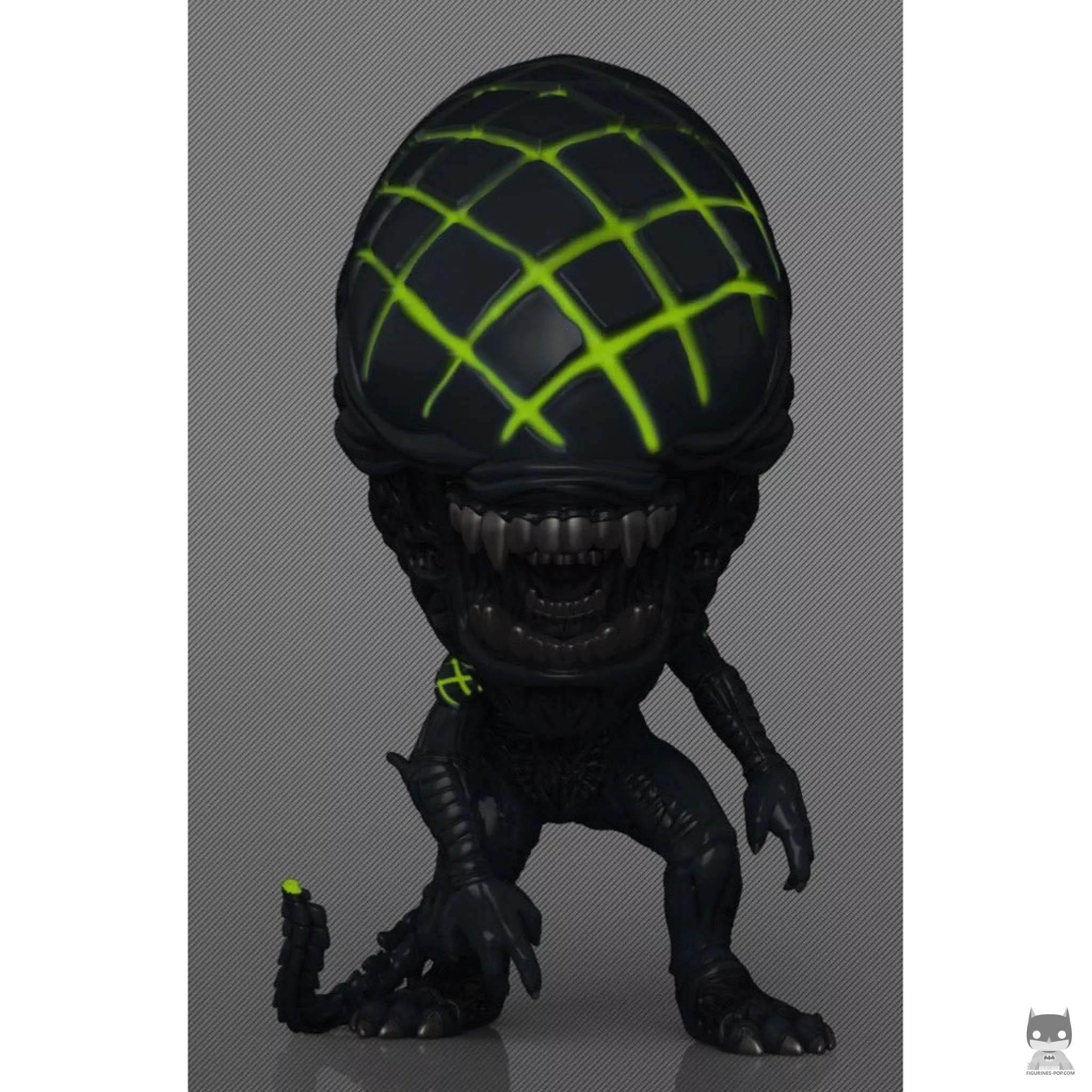 Figura Funko Pop! Xenomorfo Grid (Brilla en la oscuridad) en su caja