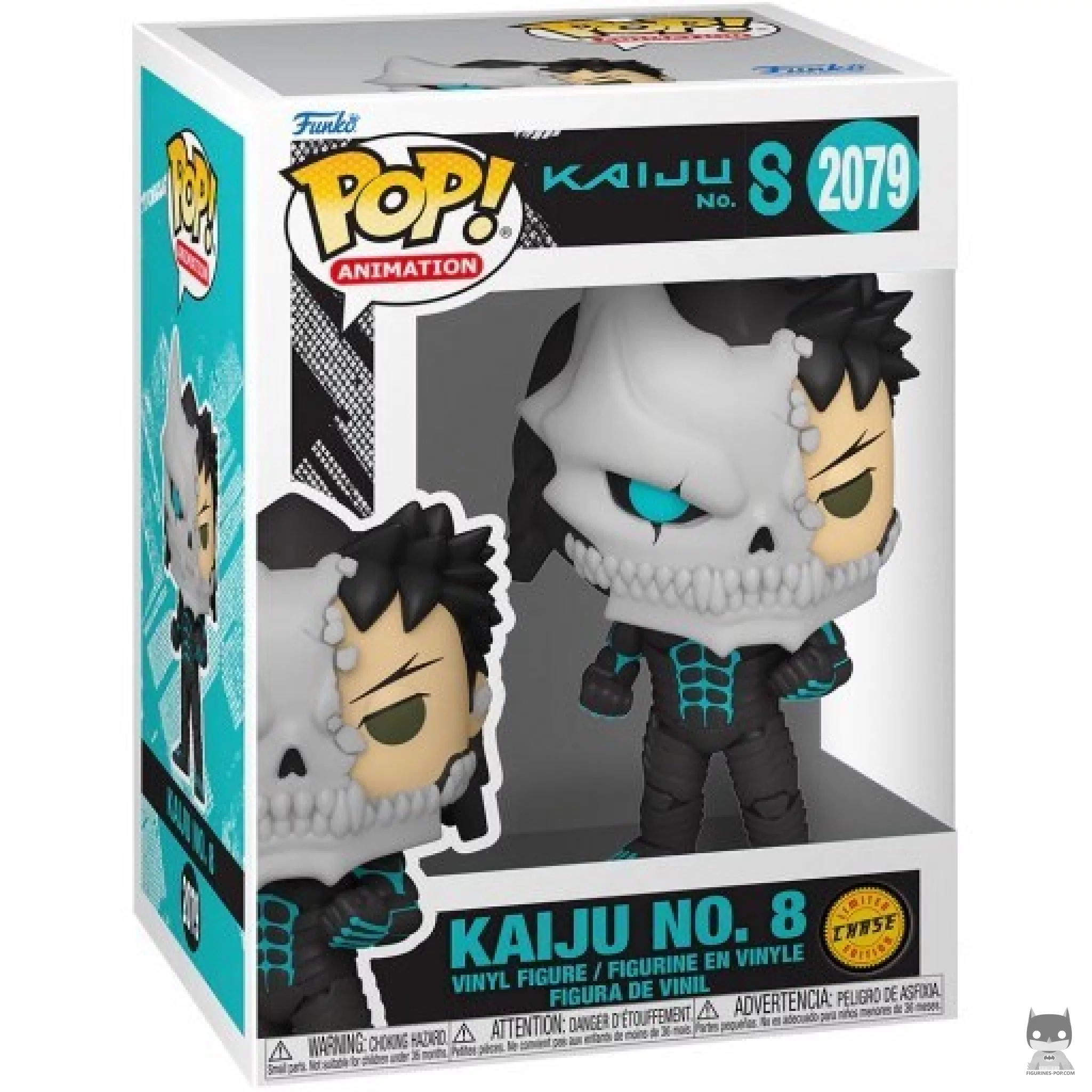 Figura Funko Pop! Kaiju No. 8 (Chase) en su caja
