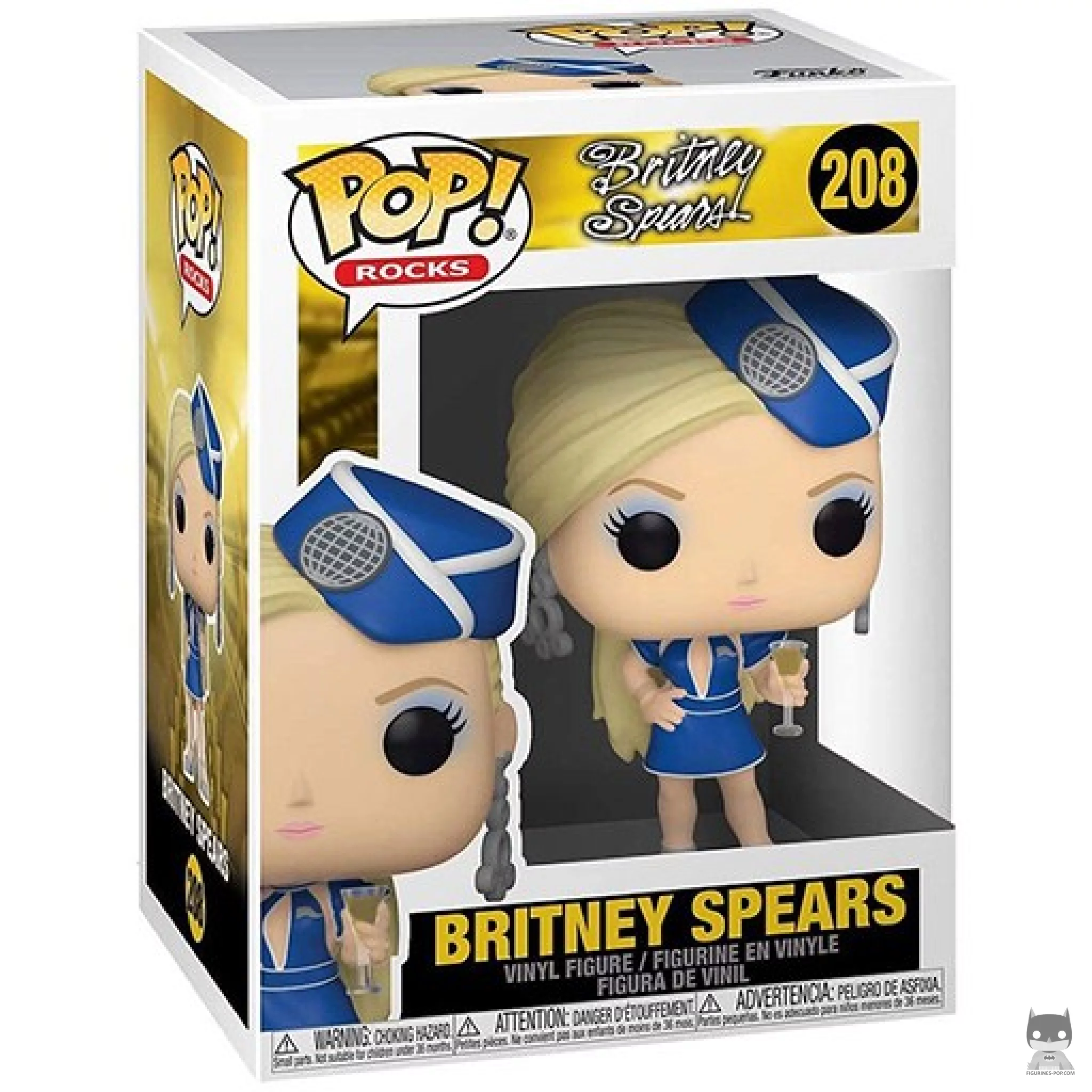Figura Funko Pop! Britney Spears (Toxic) en su caja