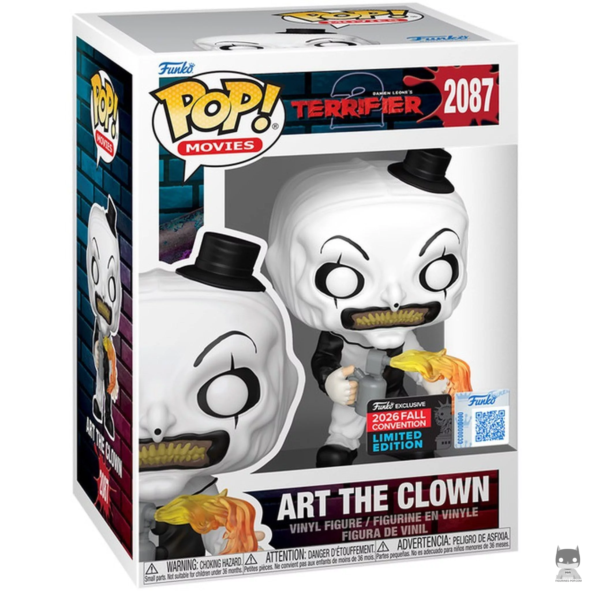 Figura Funko Pop! Art el Payaso en su caja