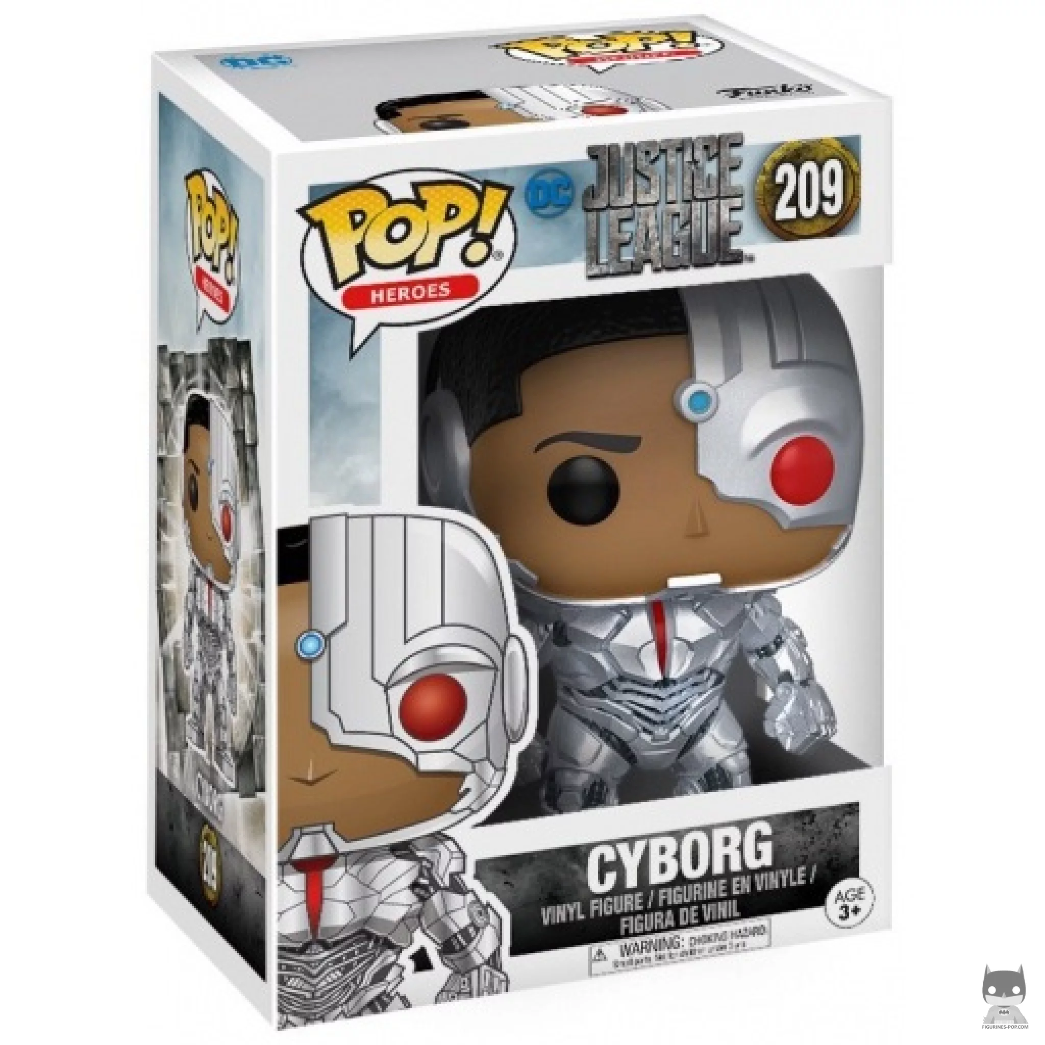 Figura Funko Pop! Cyborg en su caja