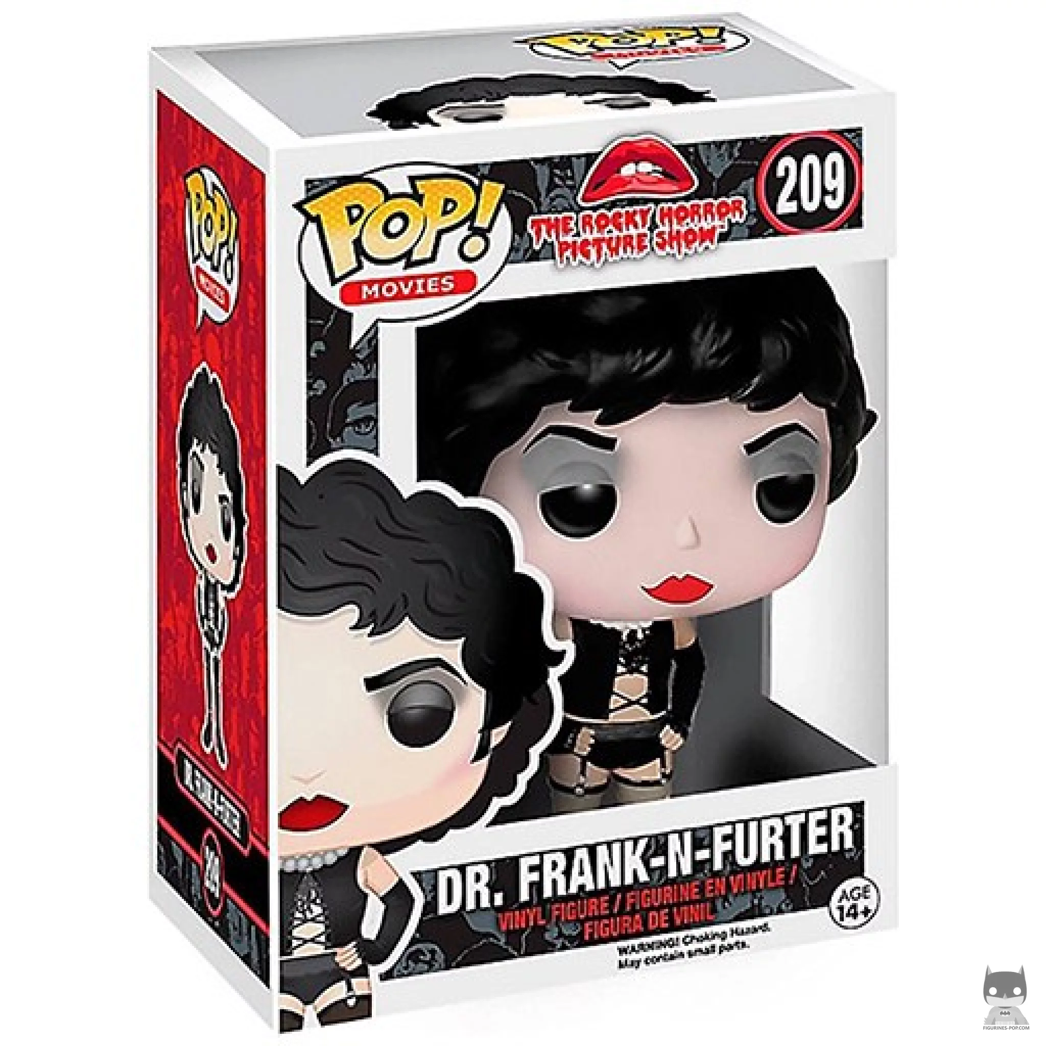 Figura Funko Pop! Dr. Frank-N-Furter en su caja