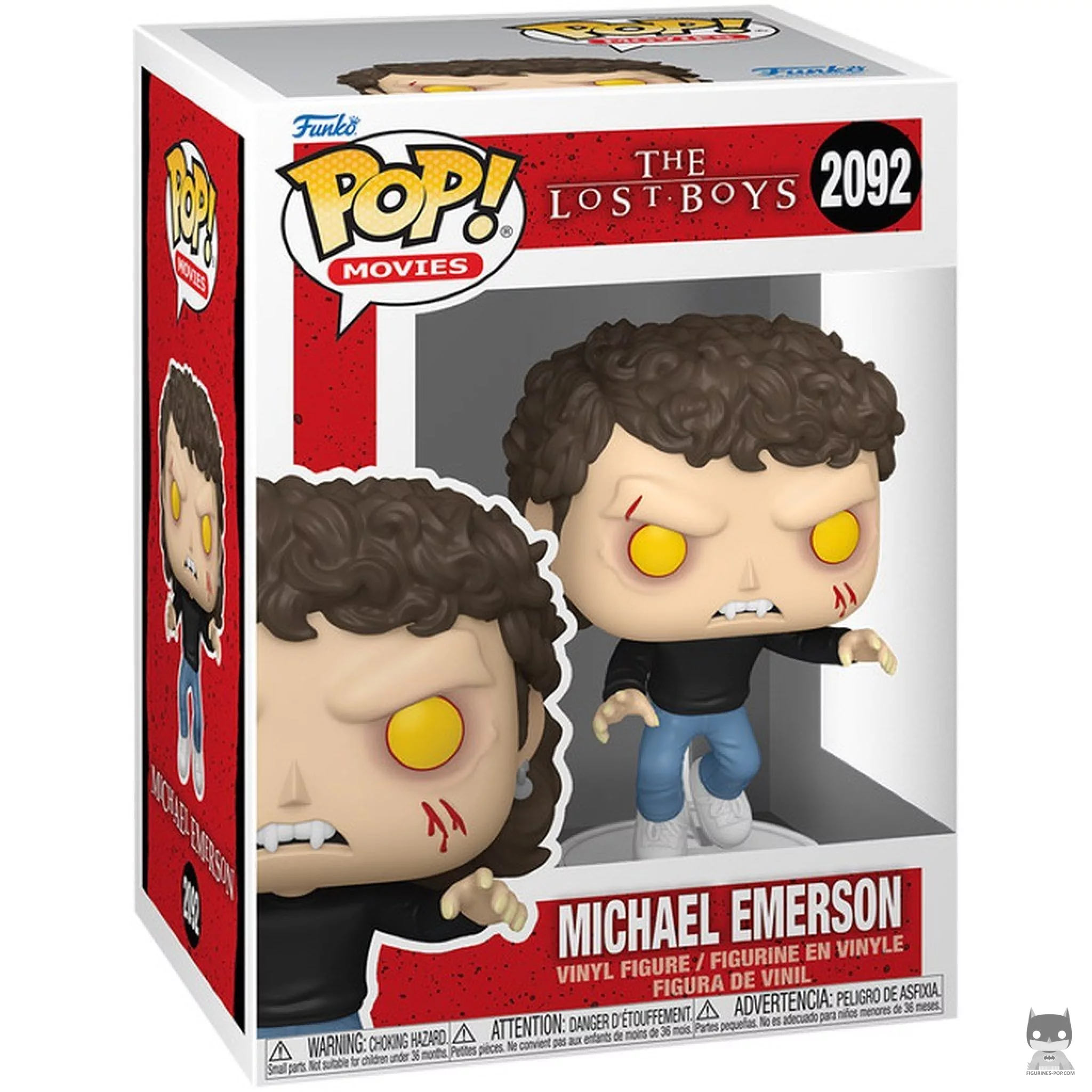 Figura Funko Pop! Michael Emerson (Vampiro) en su caja