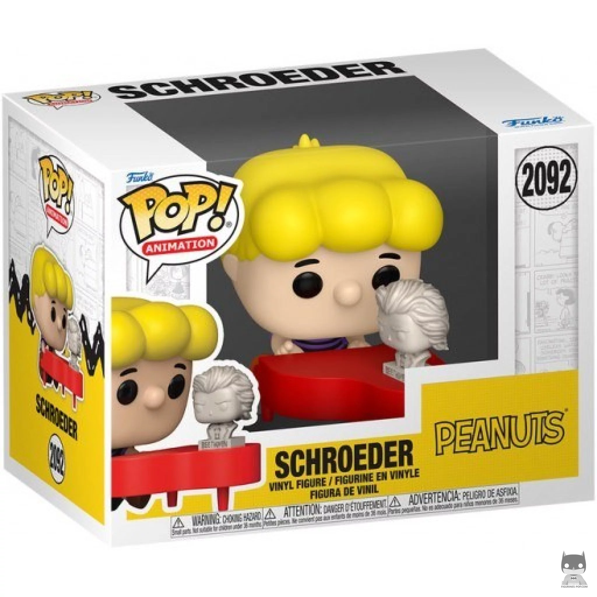 Figura Funko Pop! Schroeder en su caja