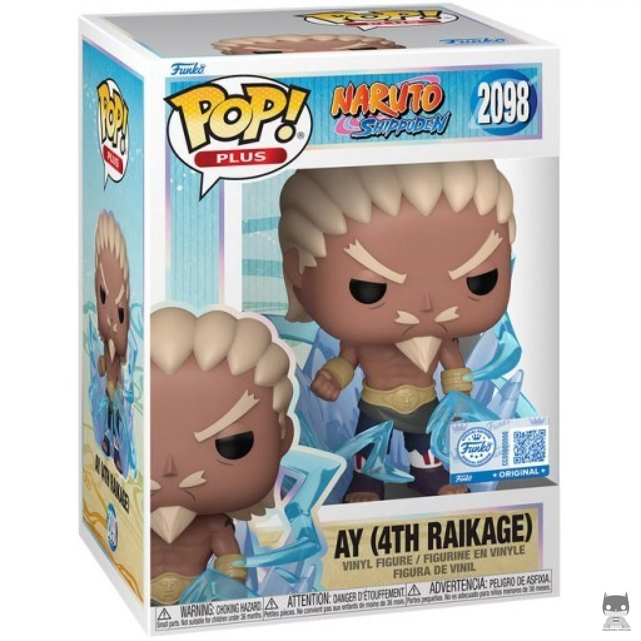 Figura Funko Pop! Ay (Cuarto Raikage) en su caja