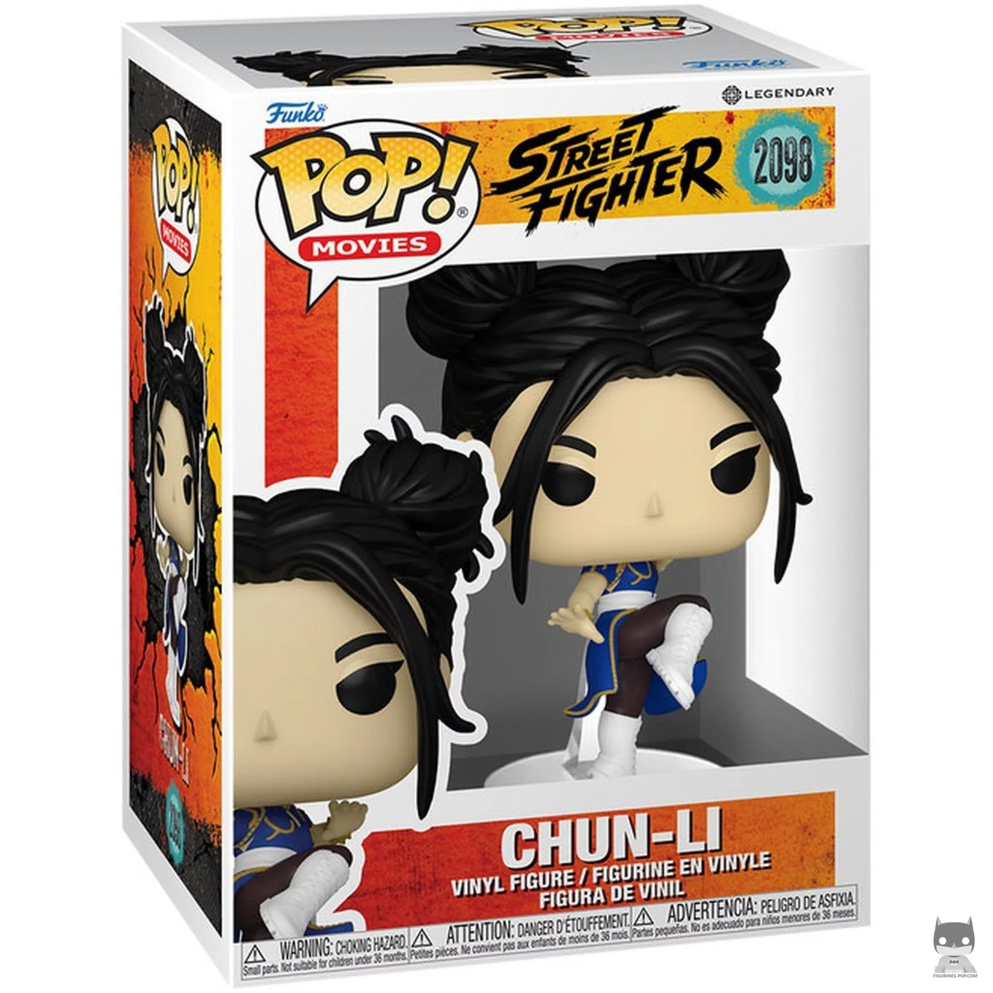 Figura Funko Pop! Chun-Li en su caja
