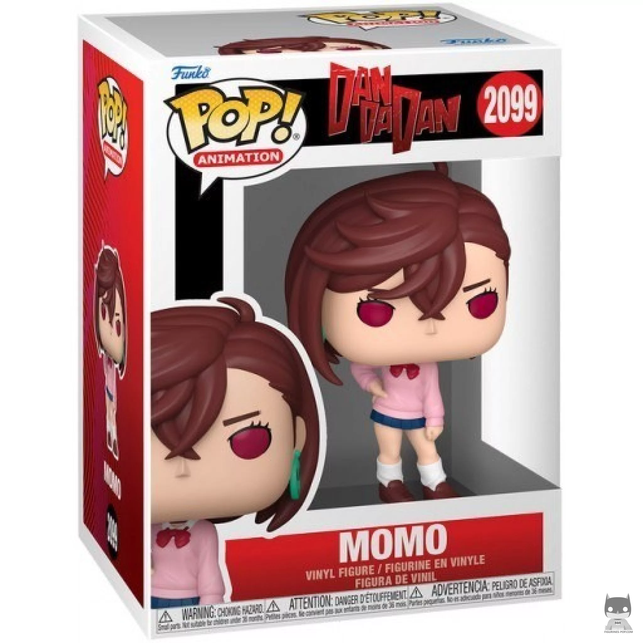 Figura Funko Pop! Momo Ayase en su caja