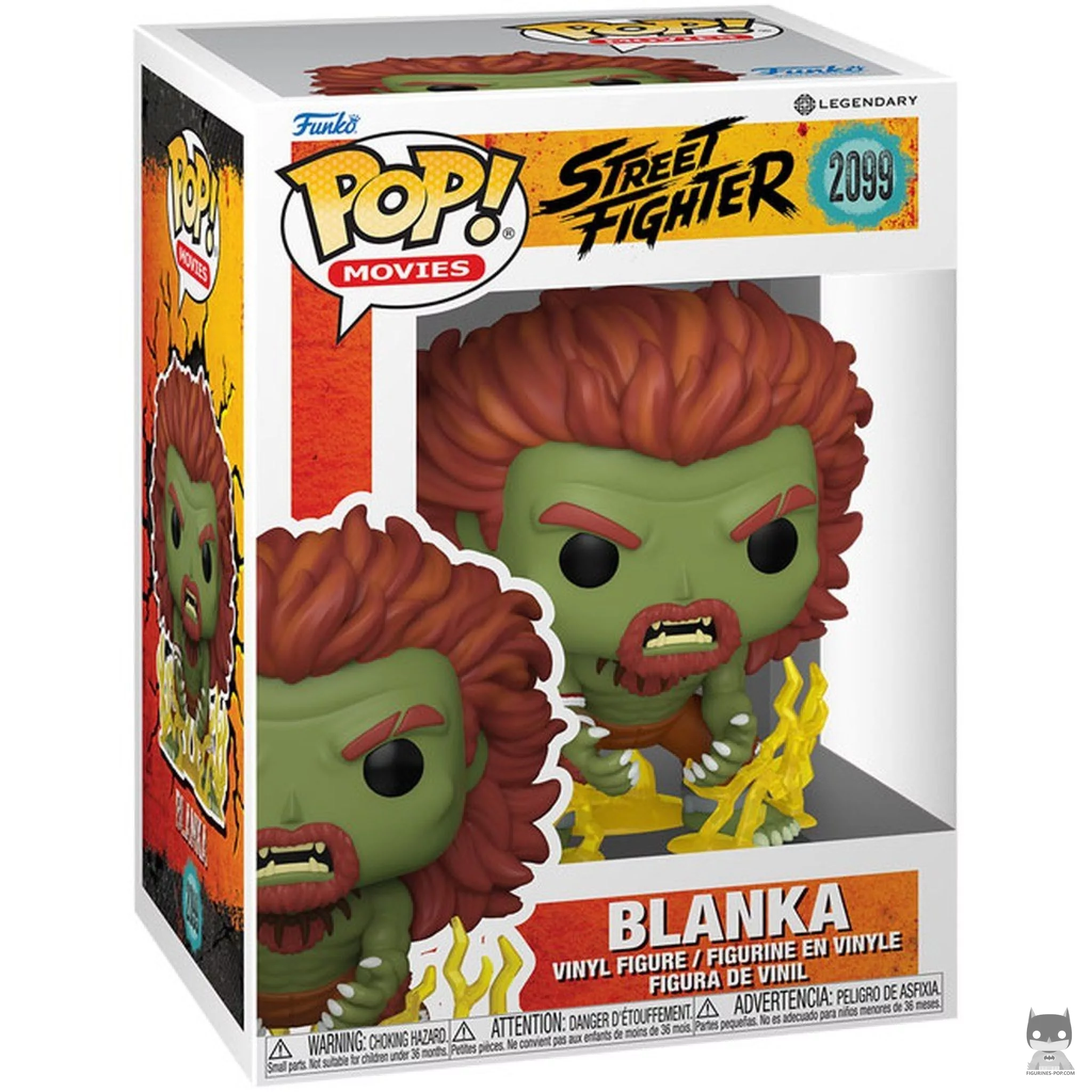Figura Funko Pop! Blanka en su caja