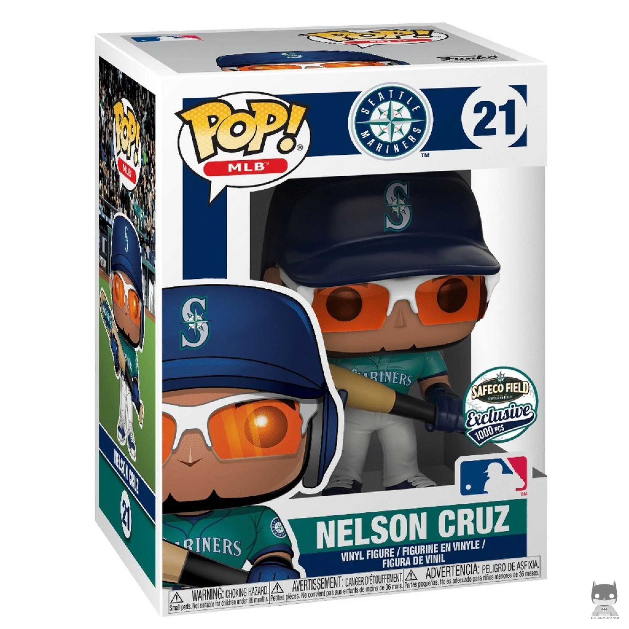 Figura Funko Pop! Nelson Cruz en su caja