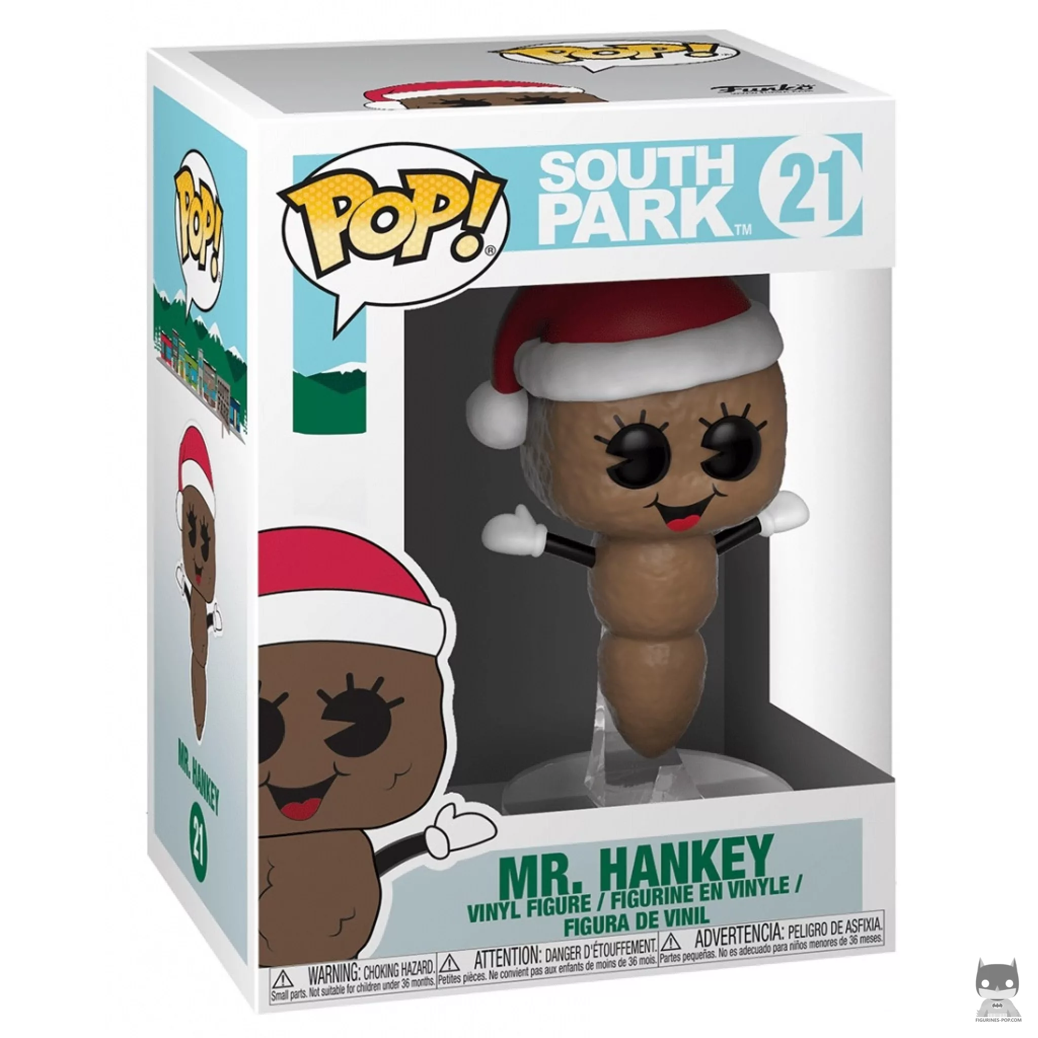 Figura Funko Pop! Mr Hankey en su caja