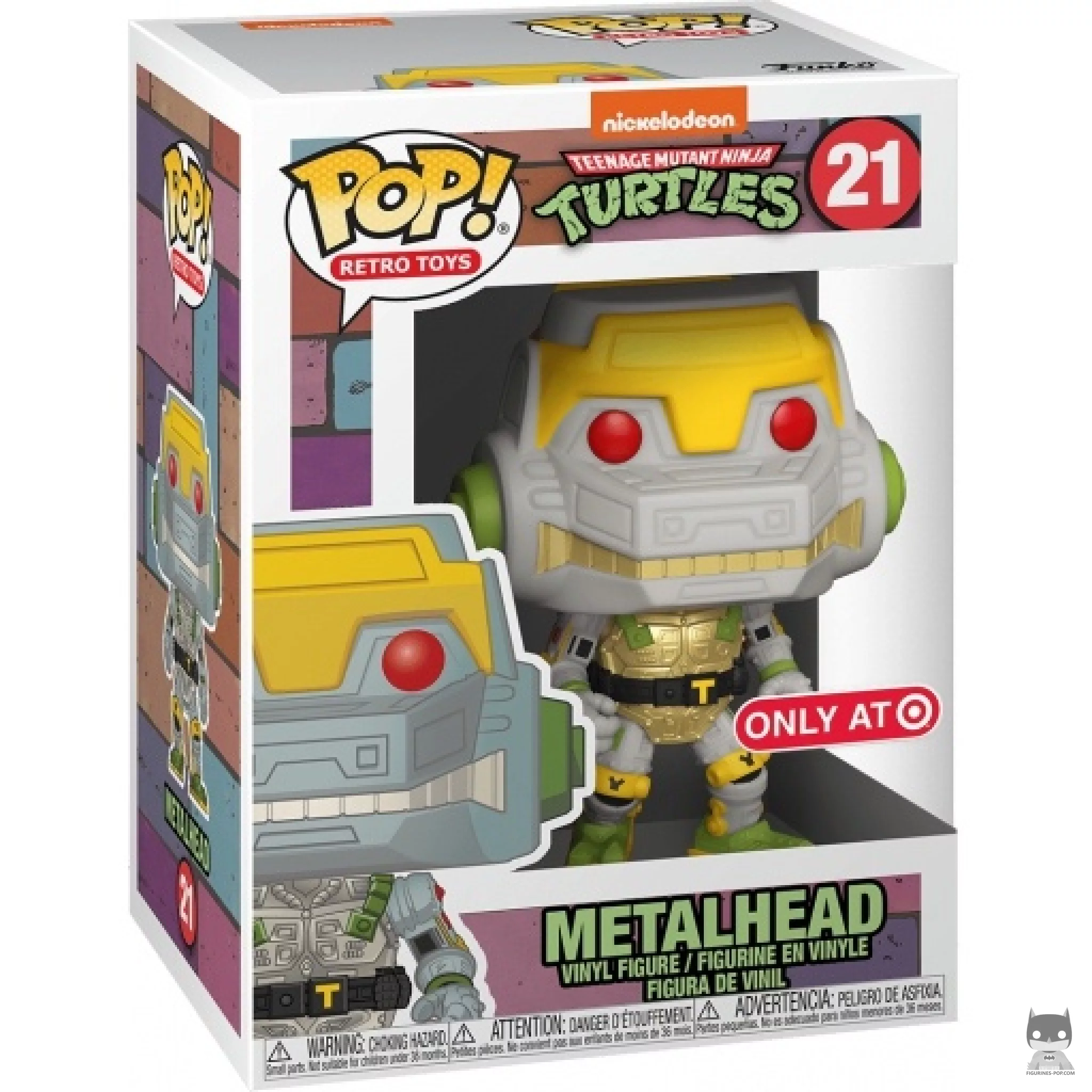 Figura Funko Pop! Metalhead en su caja