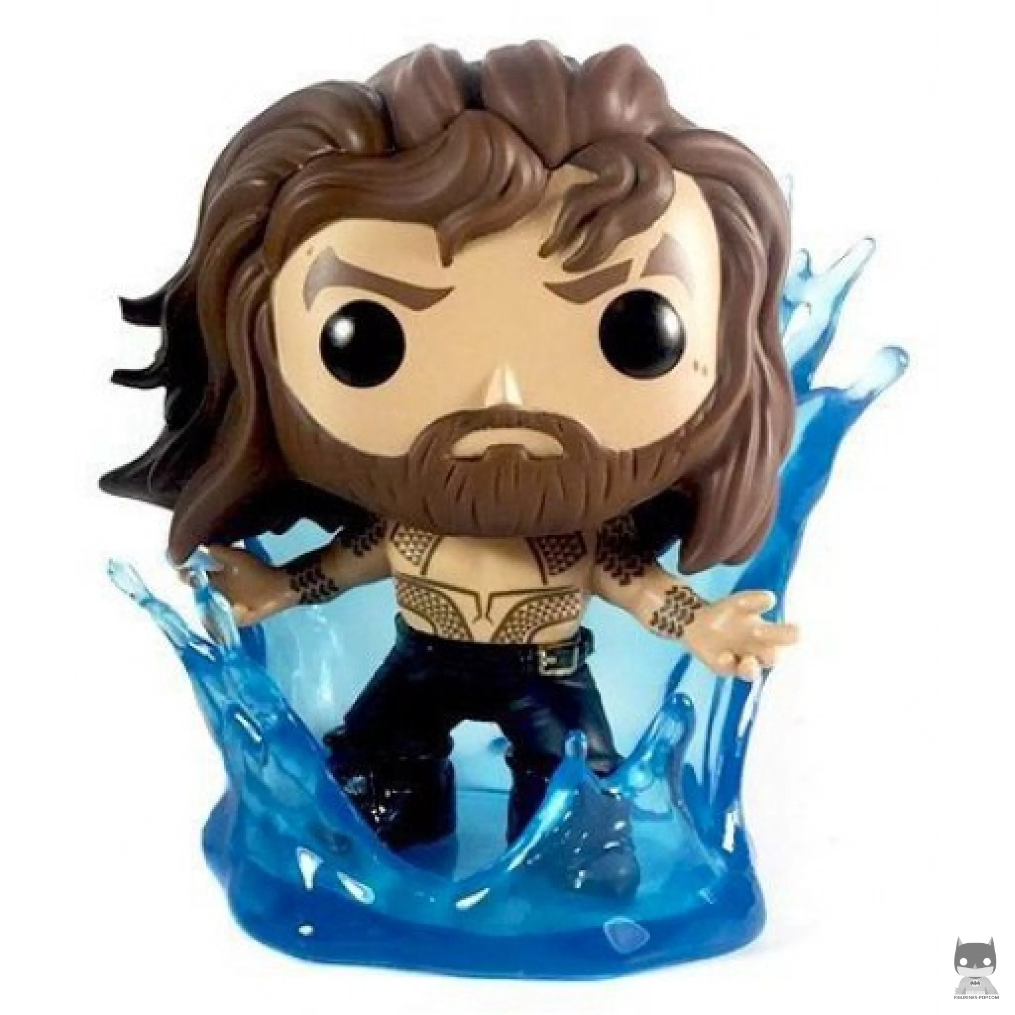 Figura Funko Pop! Aquaman sin camiseta (Liga de la Justicia (película))