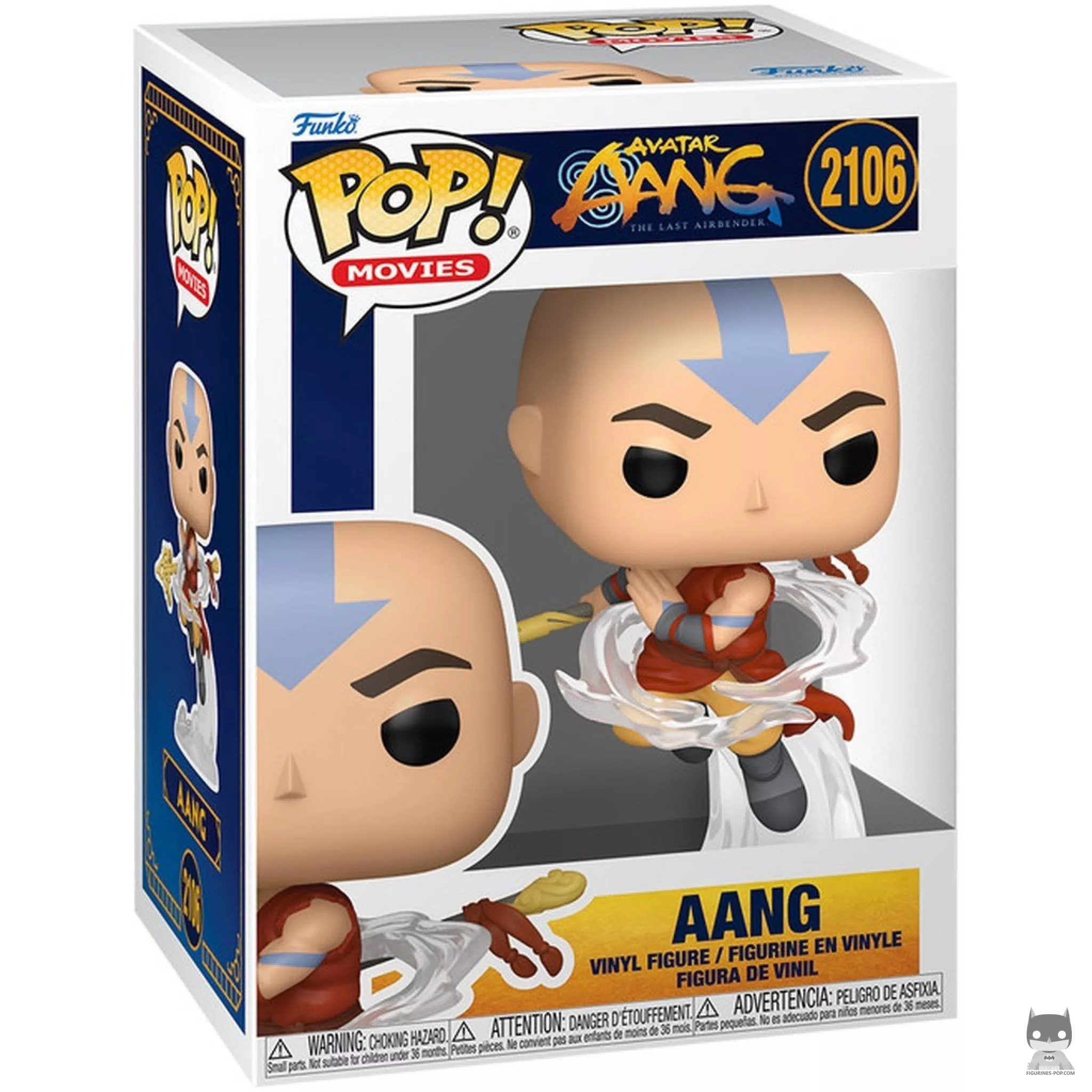 Figura Funko Pop! Aang en su caja
