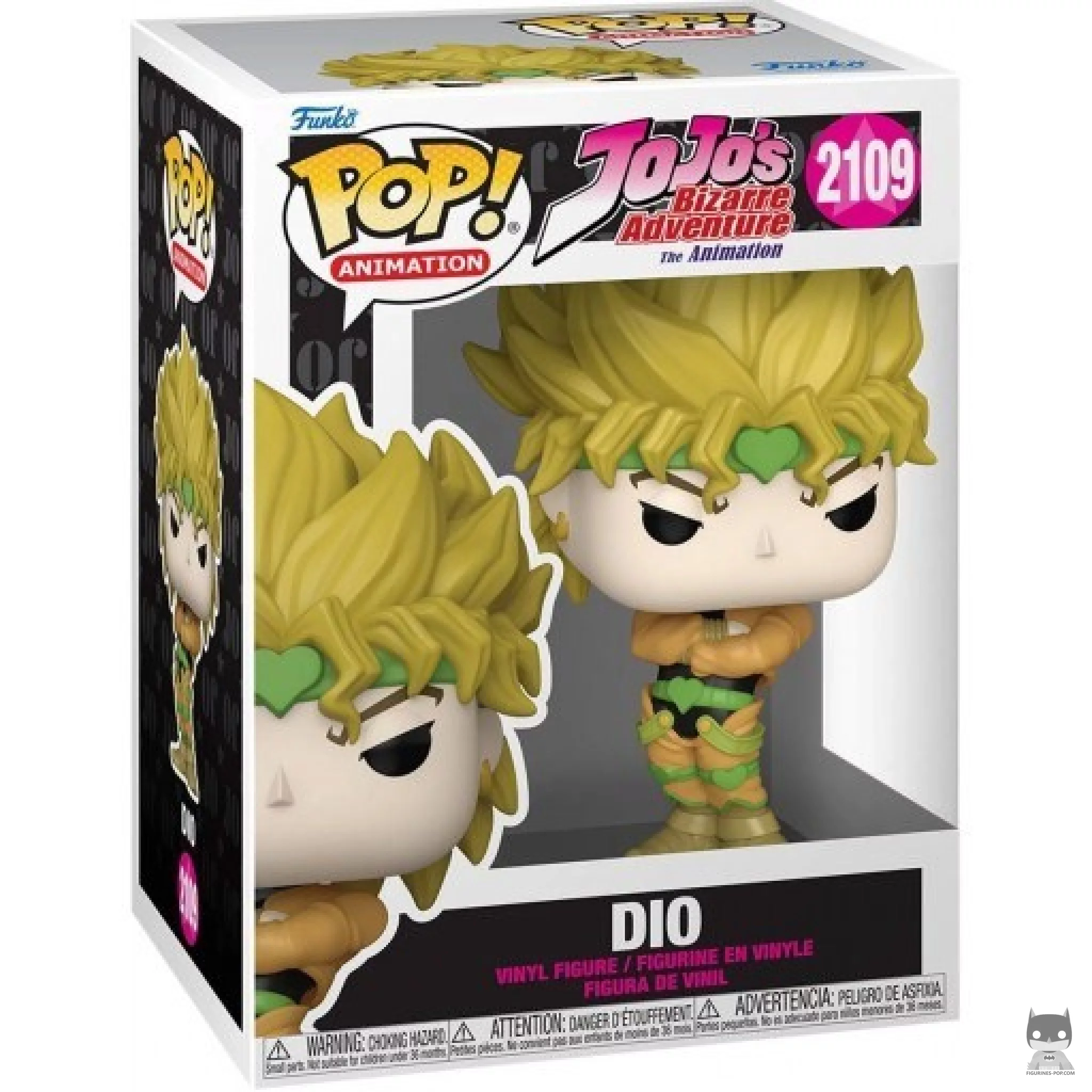 Figura Funko Pop! Dio en su caja