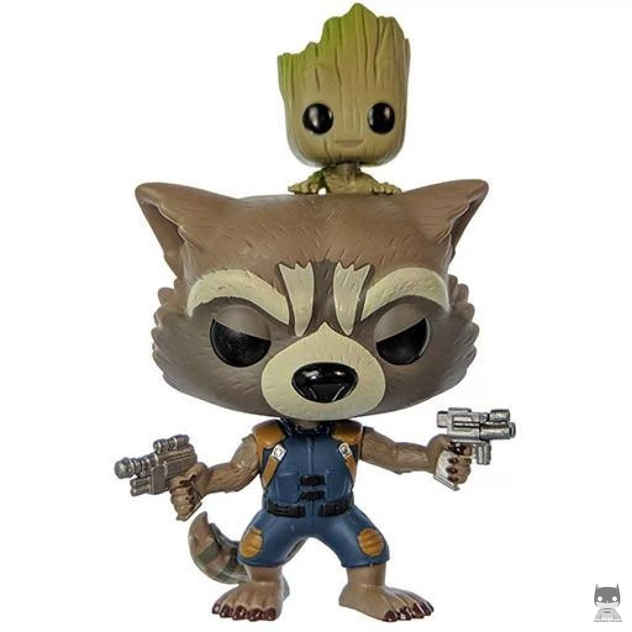 Figura Funko Pop! Rocket con Baby Groot (Guardianes de la Galaxia Vol. 2)