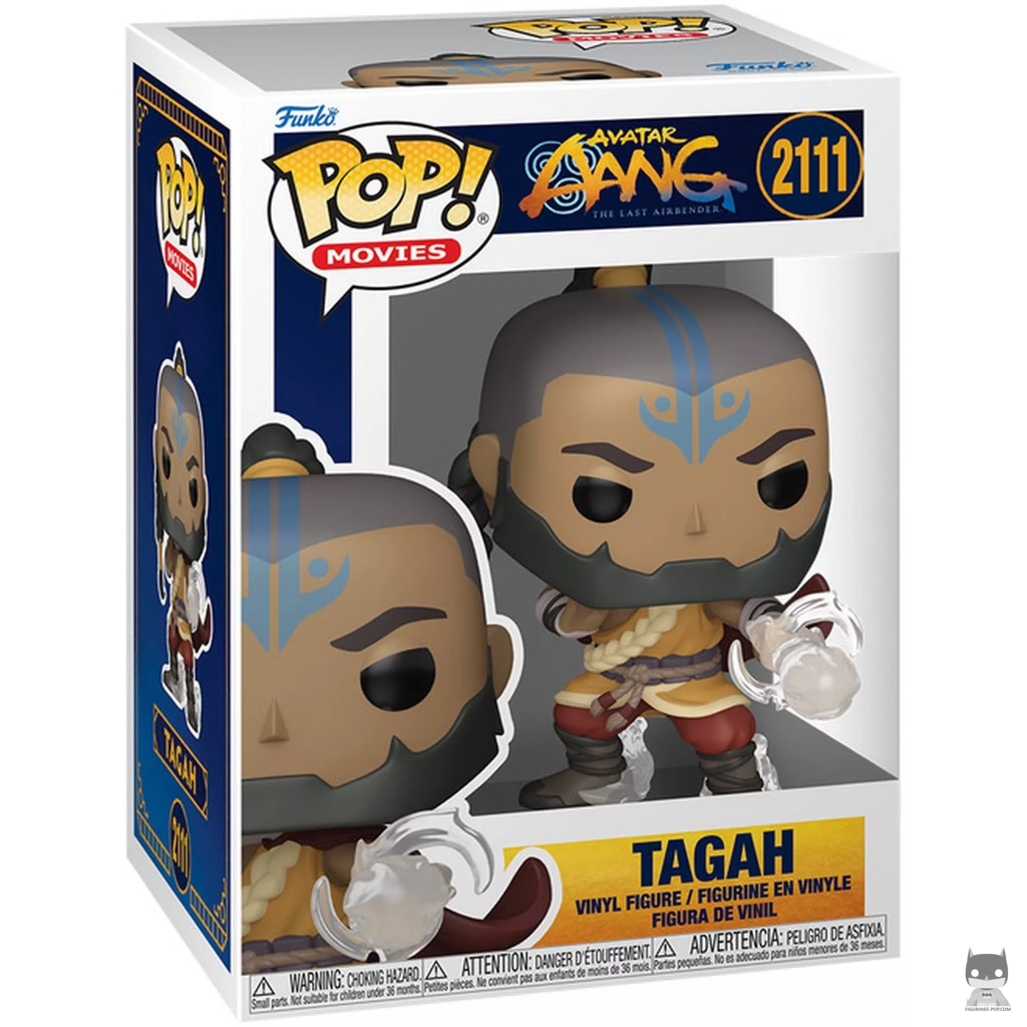 Figura Funko Pop! Tagah en su caja