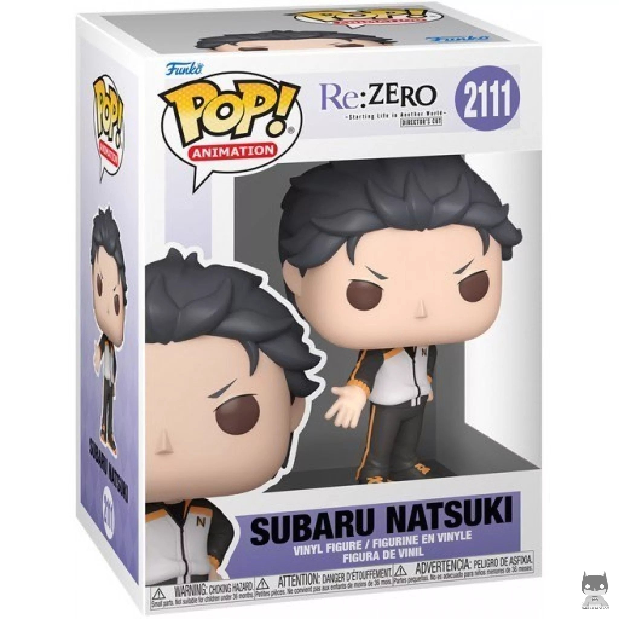 Figura Funko Pop! Subaru Natsuki en su caja