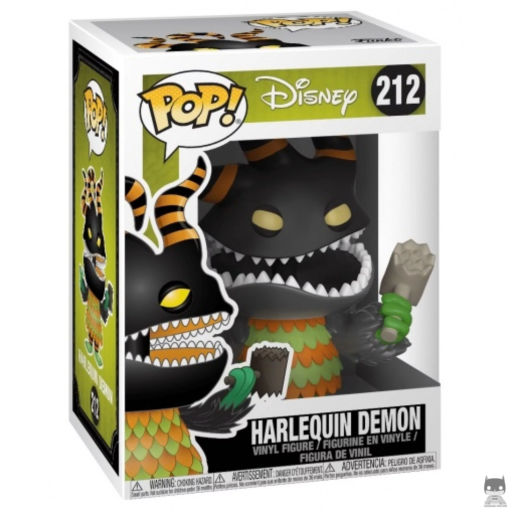 Figura Funko Pop! Demonio Arlequín en su caja