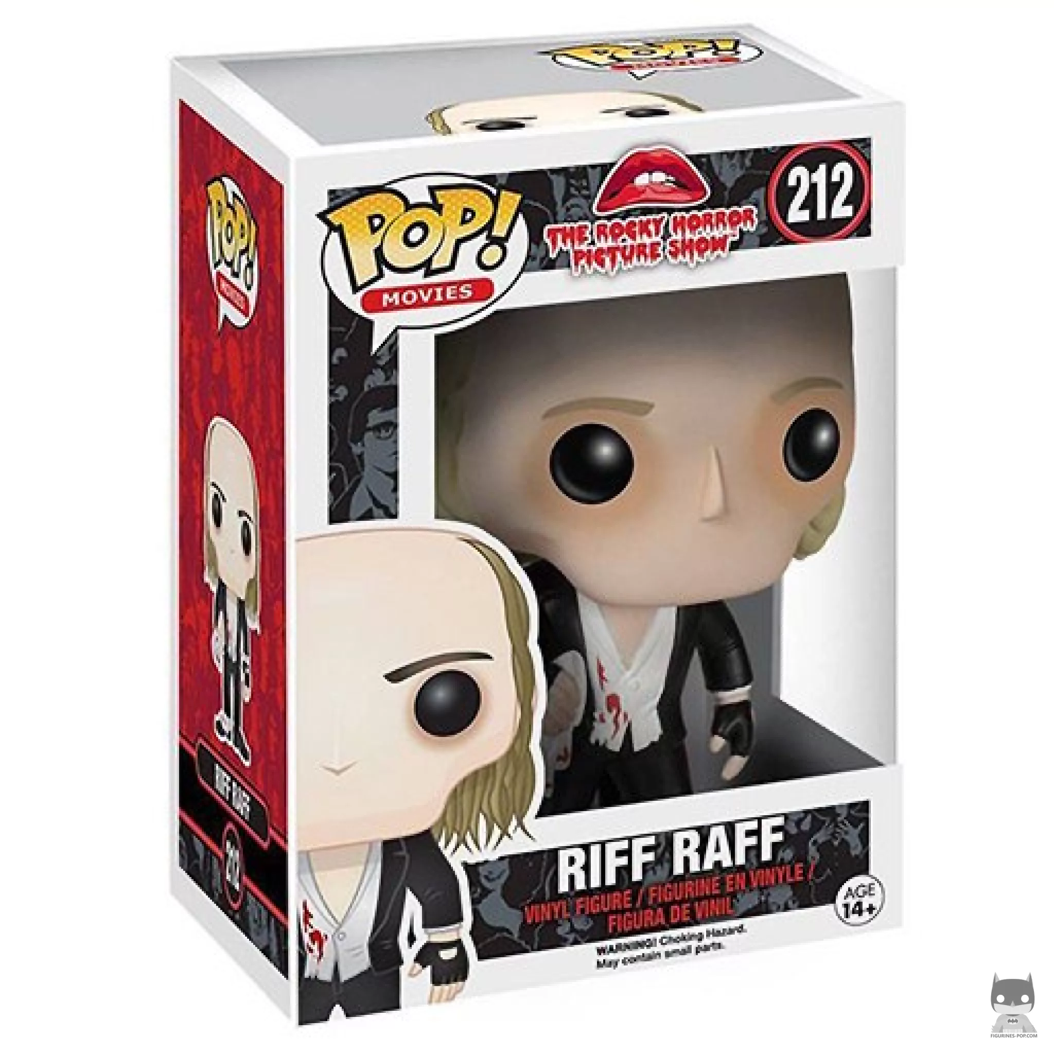 Figura Funko Pop! Riff Raff en su caja