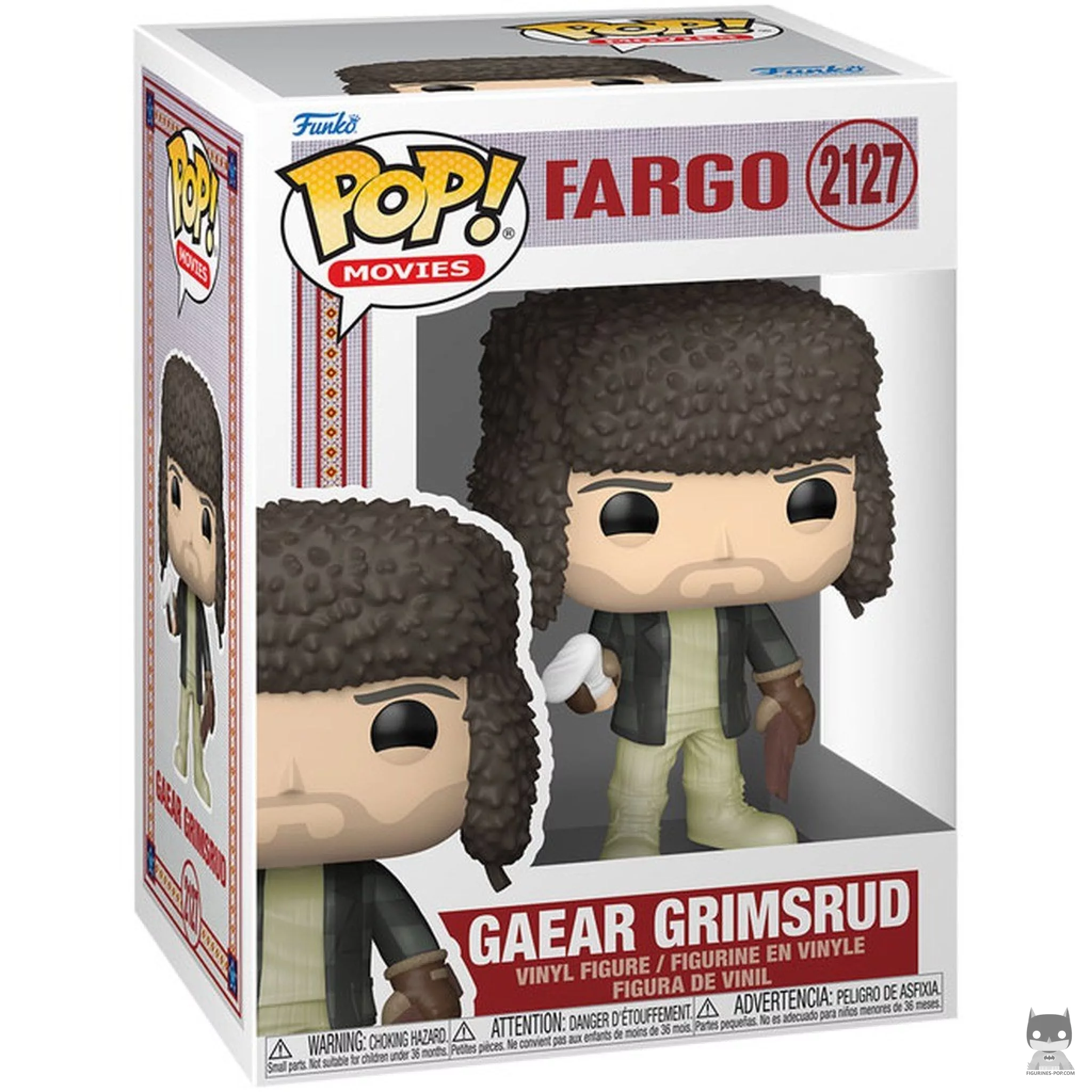 Figura Funko Pop! Gaear Grimsrud en su caja