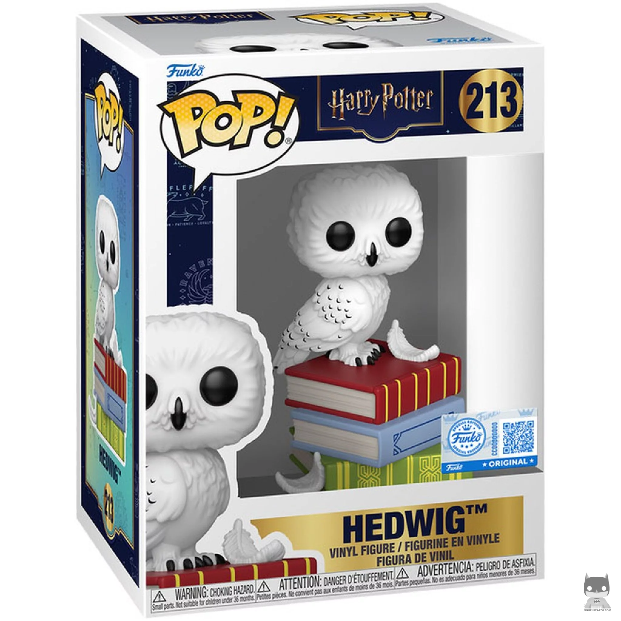 Figura Funko Pop! Hedwig en su caja