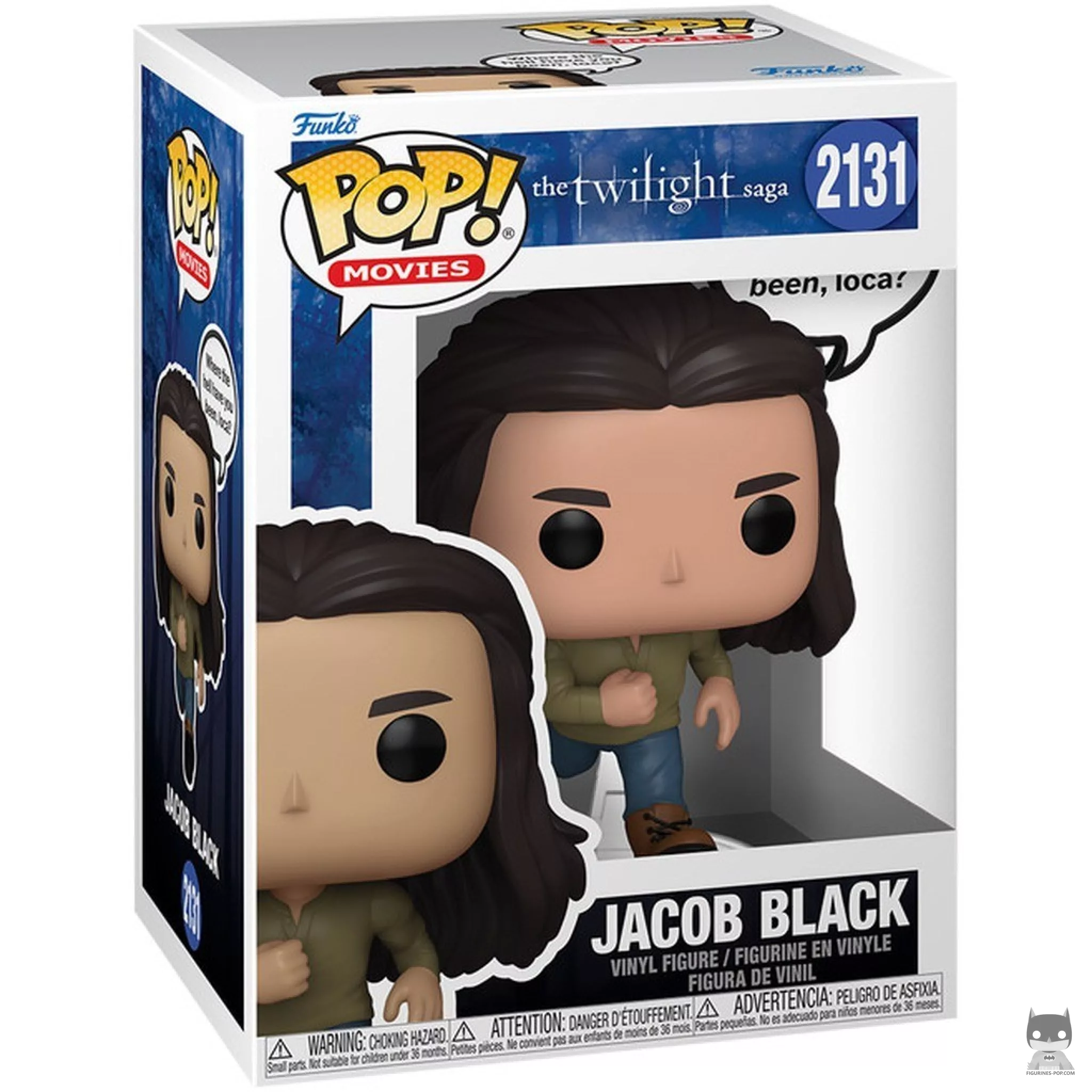 Figura Funko Pop! Jacob Black (¿Dónde demonios te habías metido, loca?) en su caja