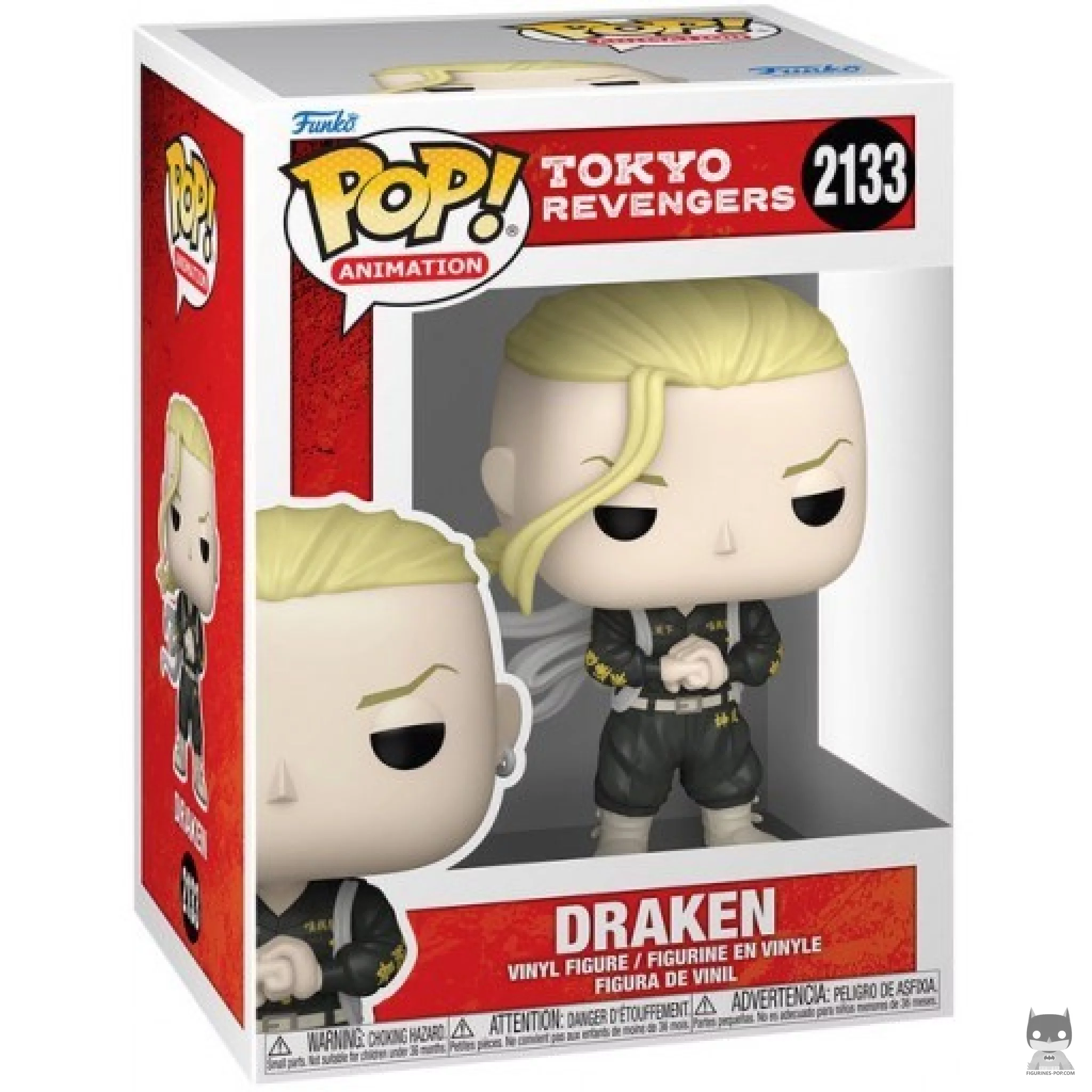 Figura Funko Pop! Draken en su caja